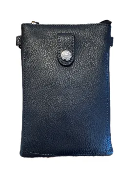 135236 Cesena Marine Leather Phone Bag