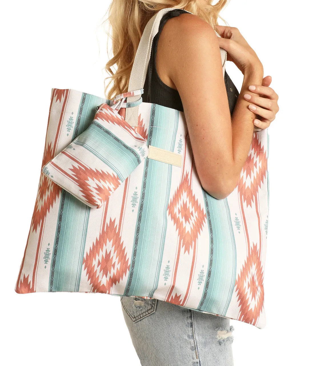 Aztec Print Bag by Rock & Roll