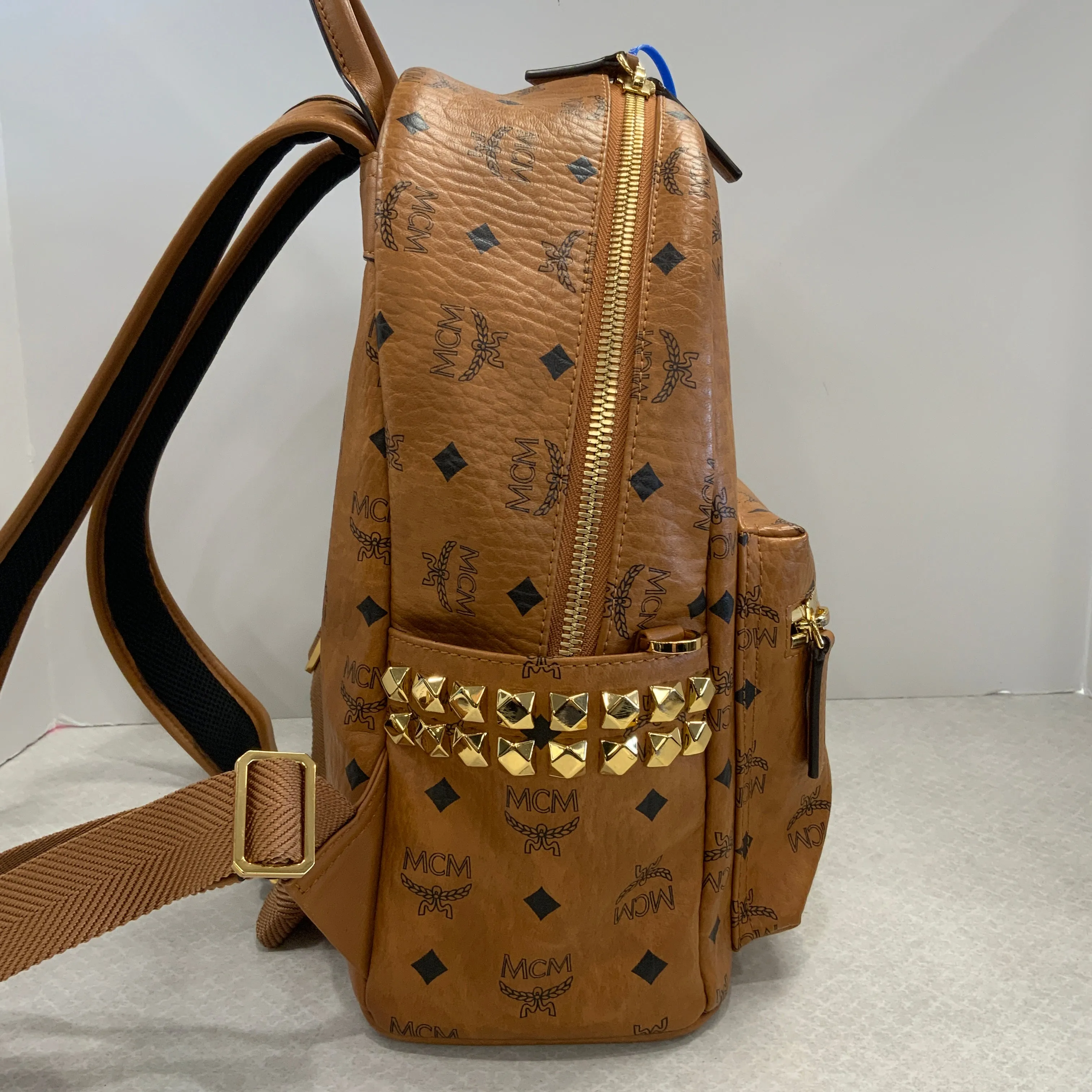 Backpack Designer By Mcm, Size: Medium