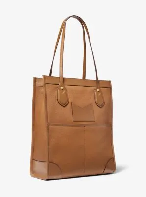 Bay Large Pebbled Leather Tote Bag