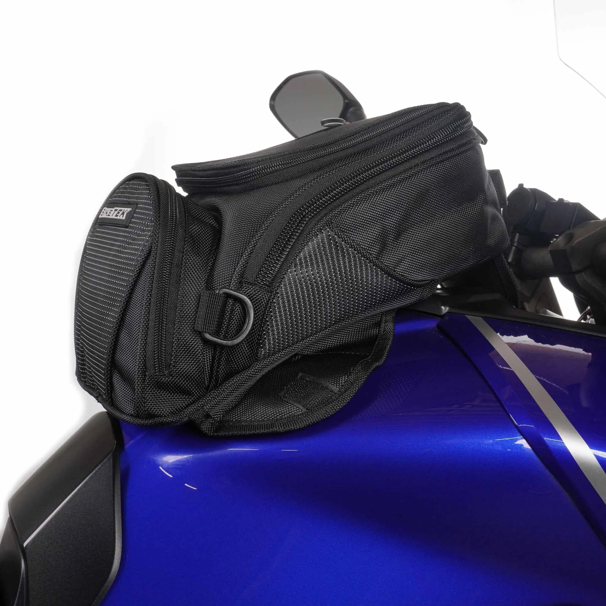 BikeTek Midi Magnetic Tank Bag with Flip Out Phone Pouch.