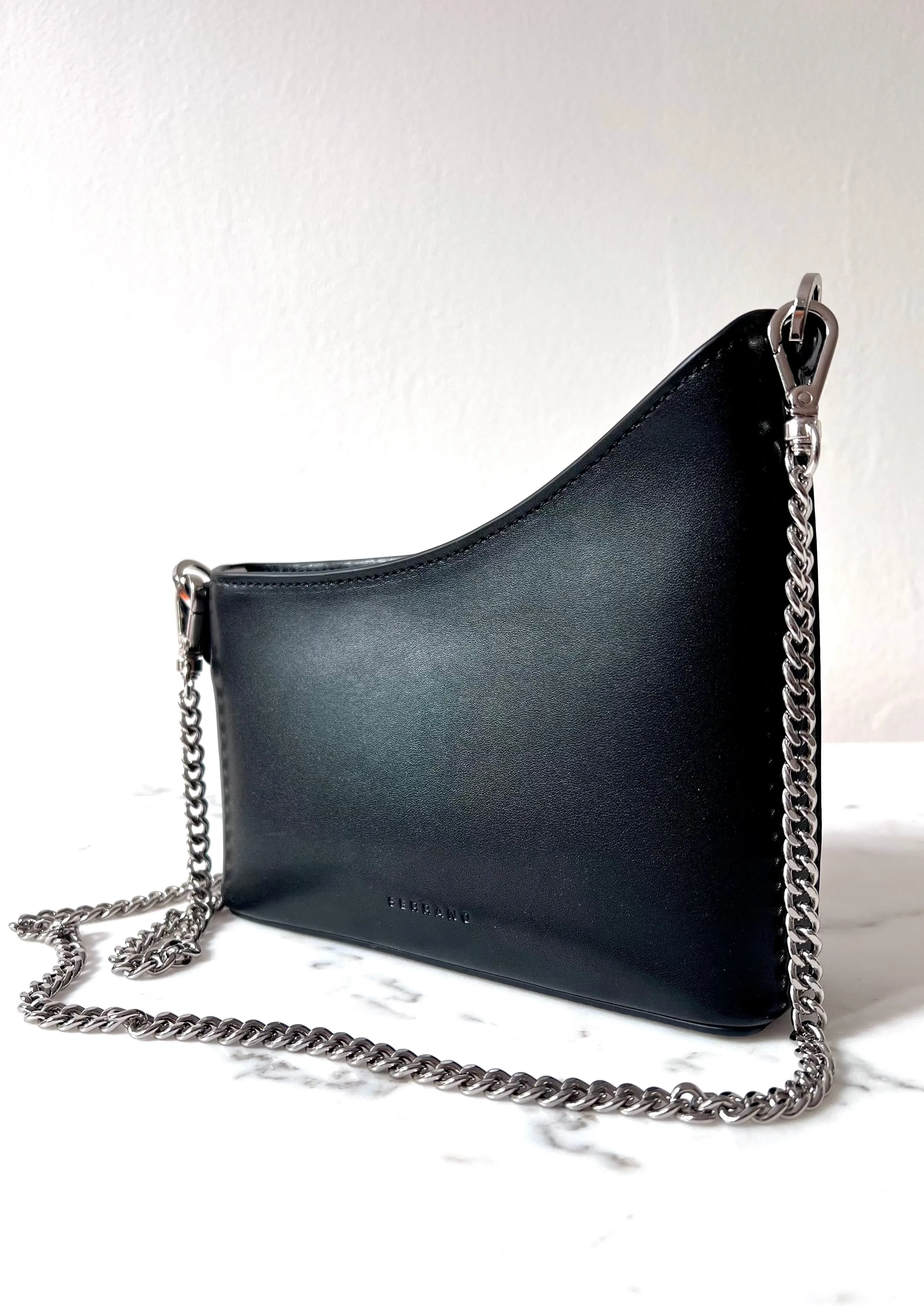 Black crossbody bag mini