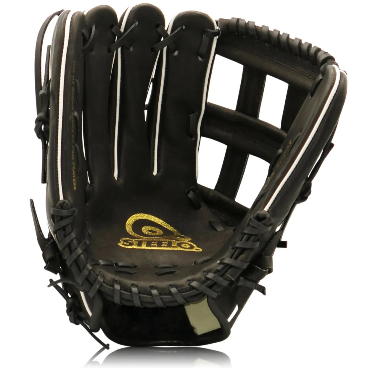 Black 'Hype 1' PRO HYDE™ Series Outfielder's Glove - 12.75 Inch LHT