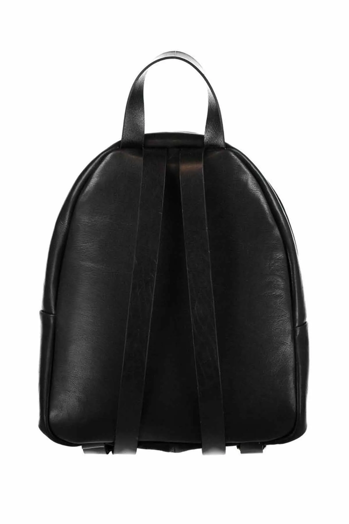 Black Leather Backpack