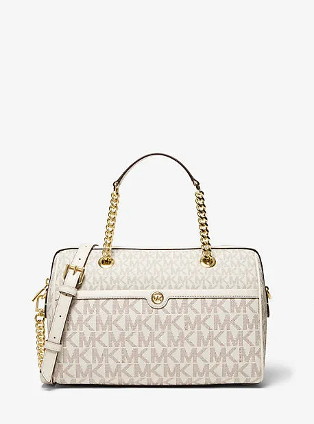 Blaire Medium Logo Satchel