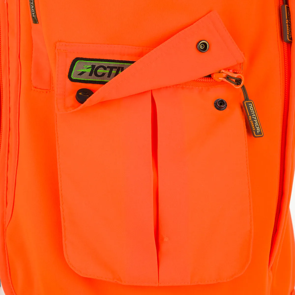 Blaze Orange Vest with Scent Control