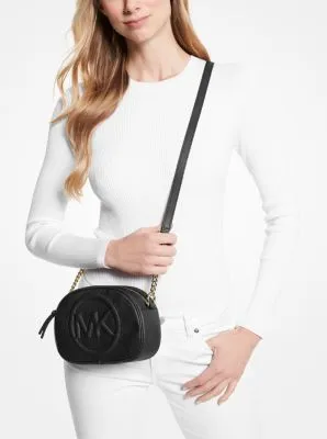 Brynn Small Pebbled Leather Crossbody Bag