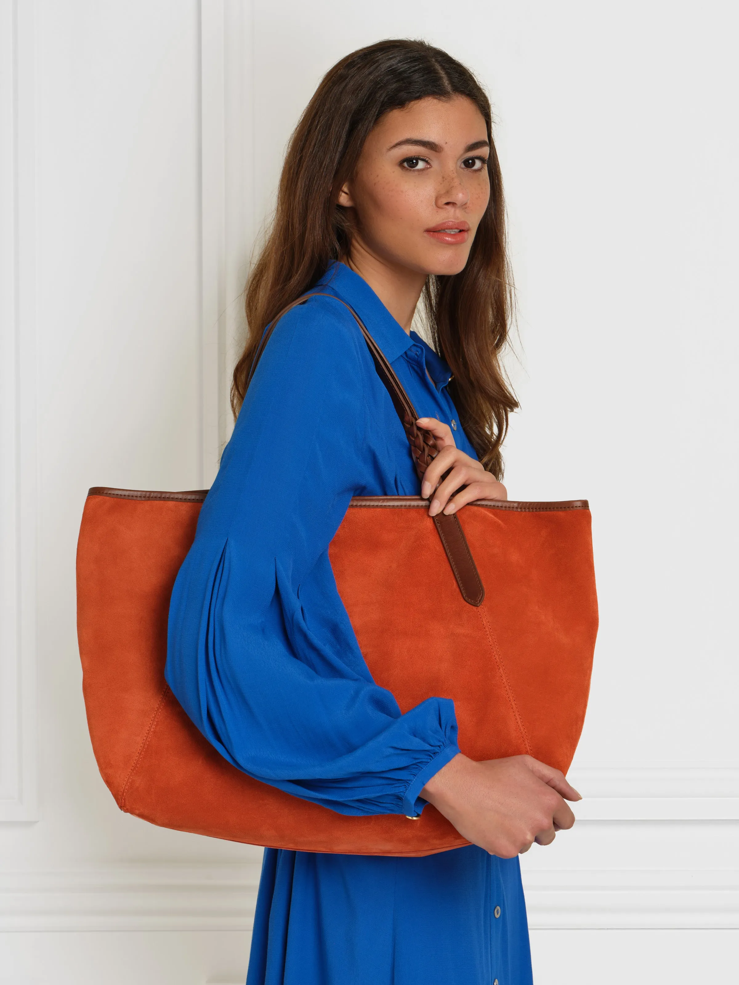 Burford Tote - Sunset Orange