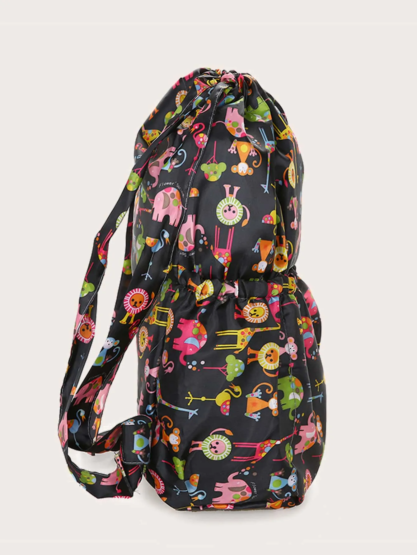 Cartoon Graphic Drawstring Backpack