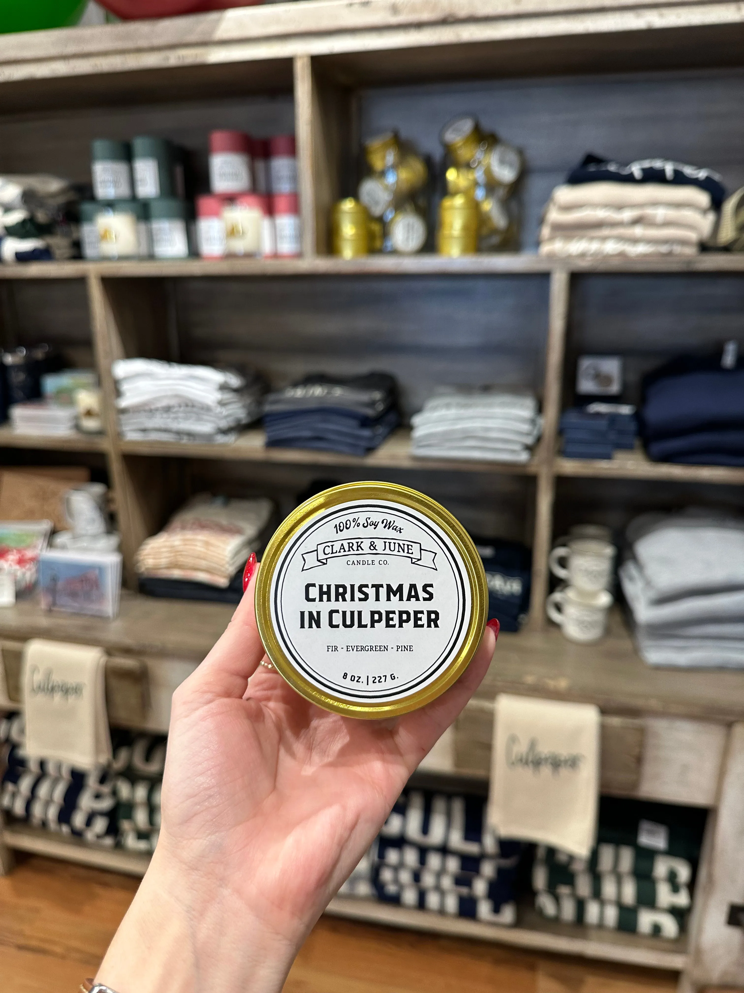 Christmas in Culpeper Travel Tin | Fir, Pine & Everygreen