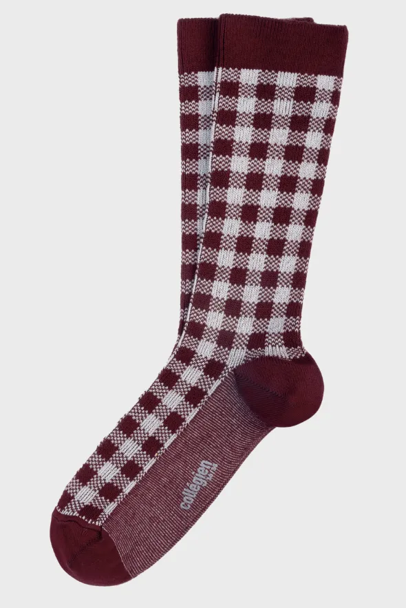 Claude- Gingham Socks