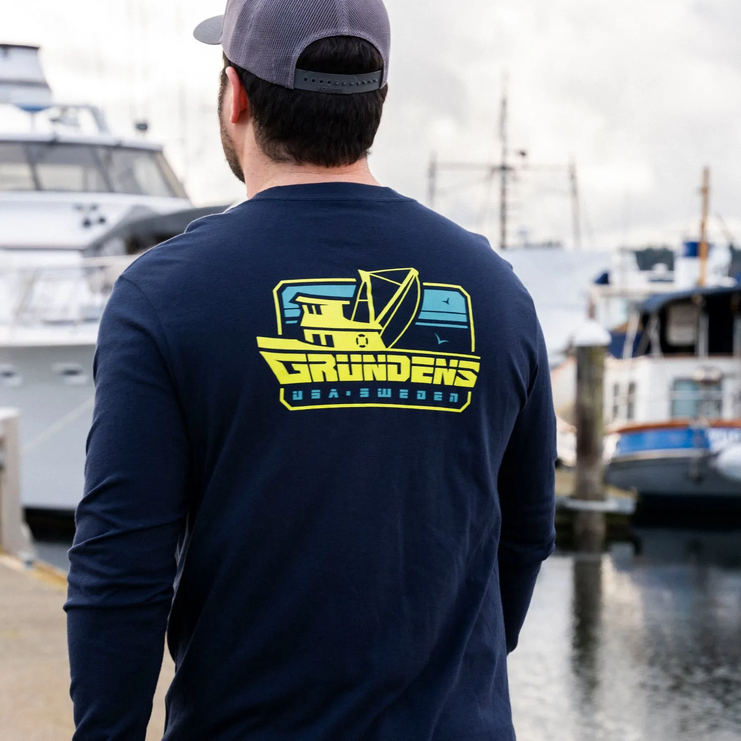 Commercial Boat LS T-Shirt