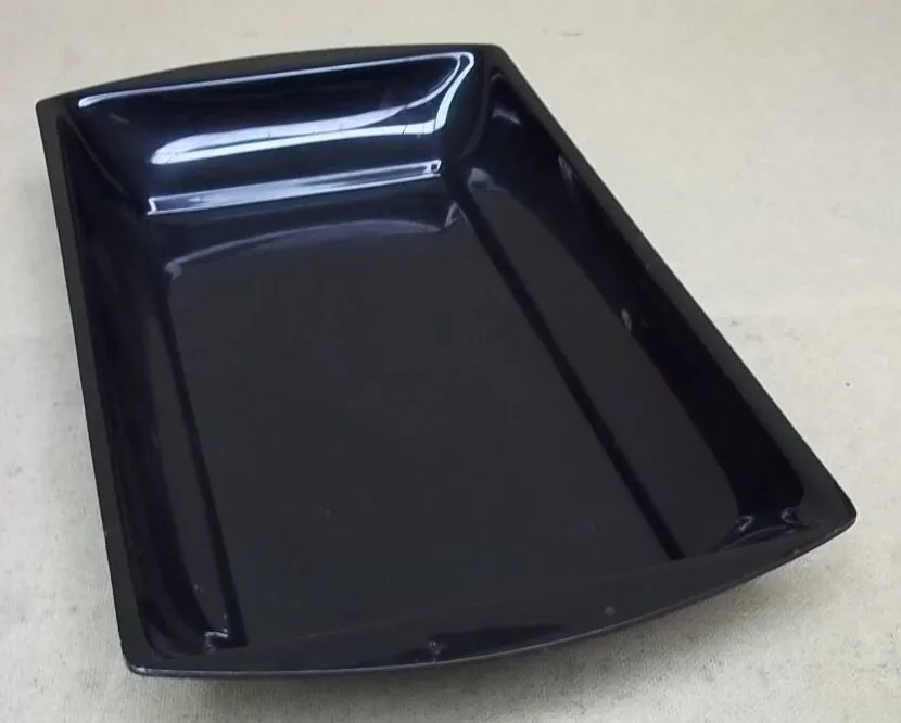 Commercial Grade Food Pan Full Size Plastic 22in x 12in x 3in -- Used