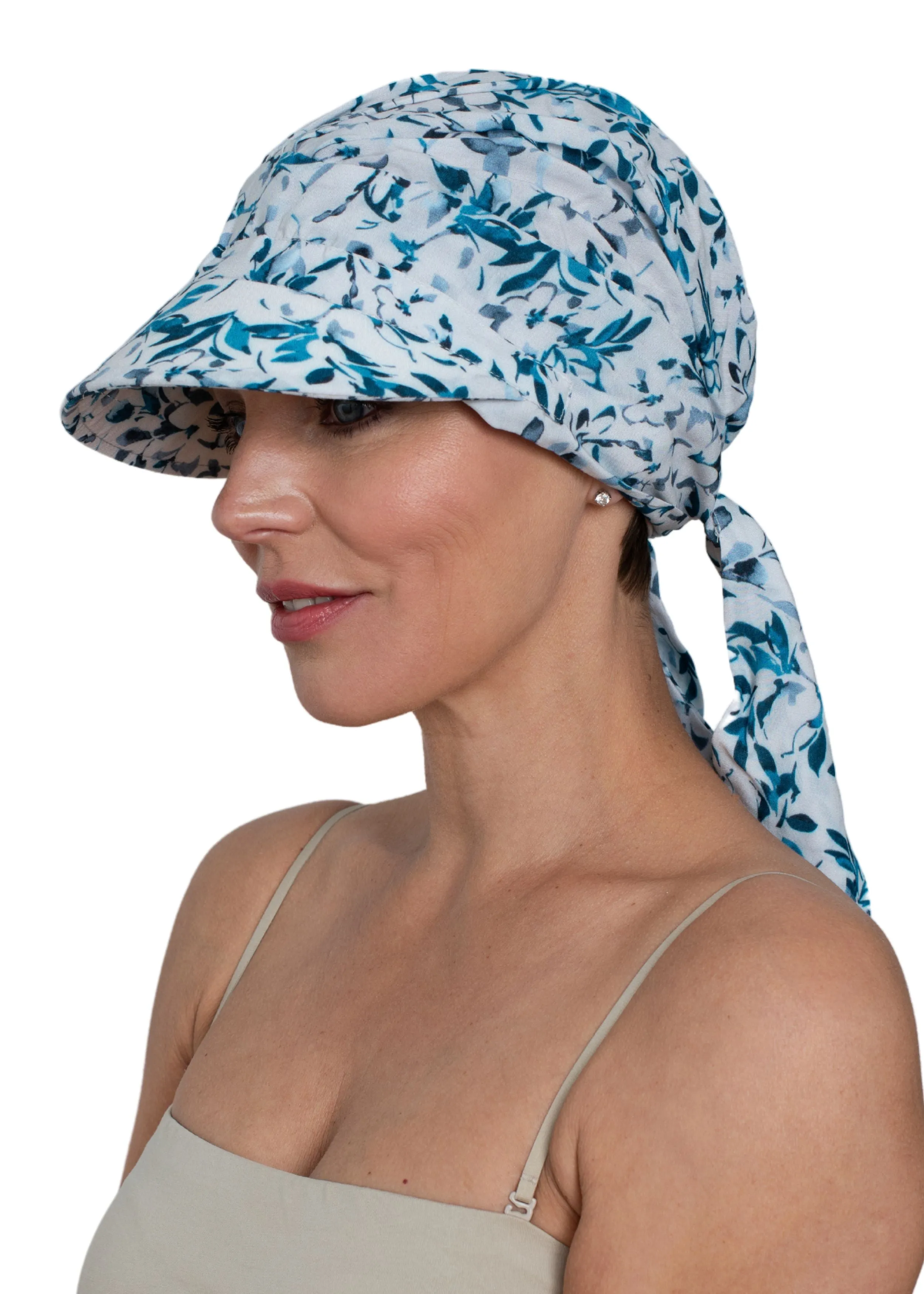 Cotton Scarf Summer Cap