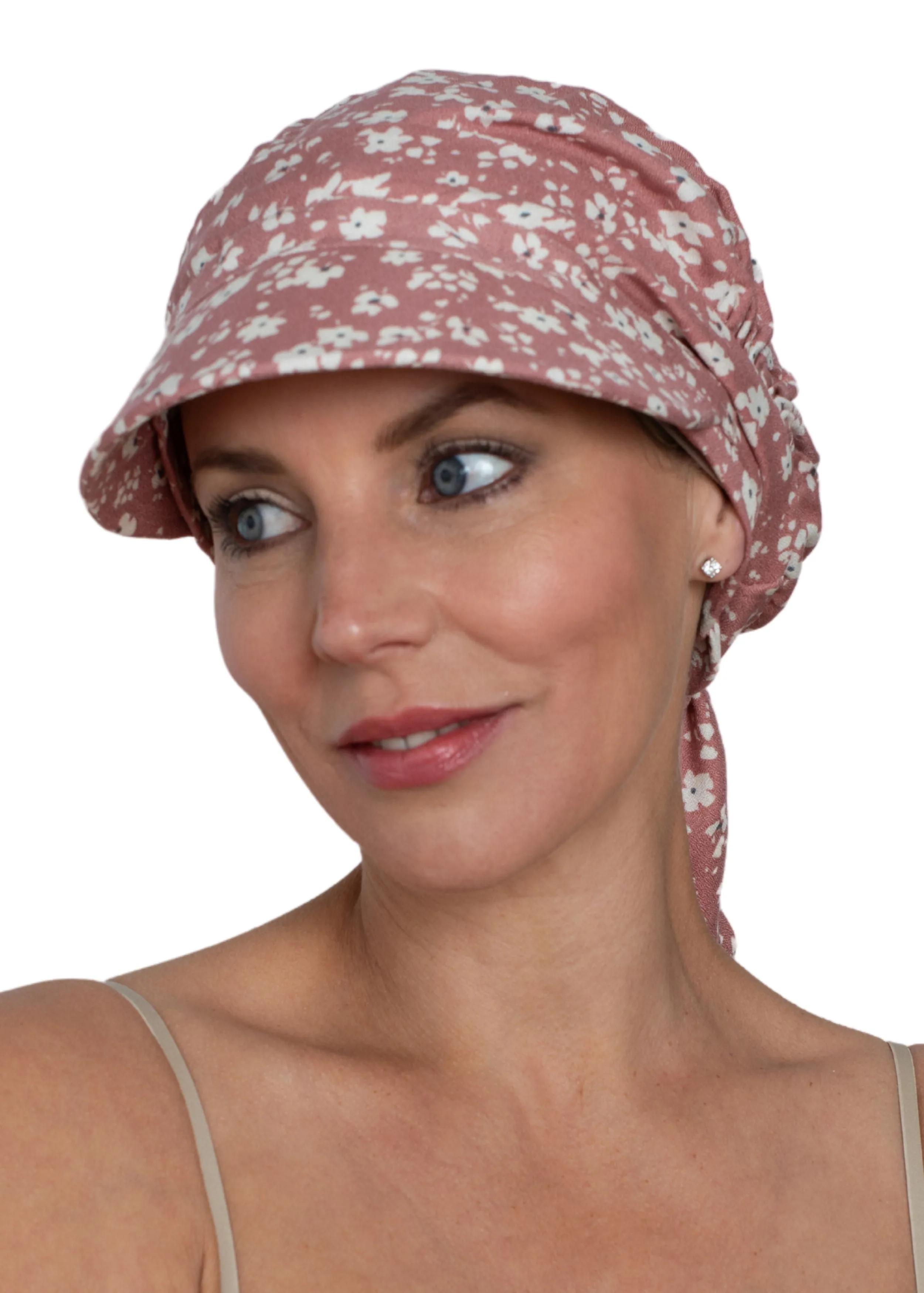 Cotton Scarf Summer Cap