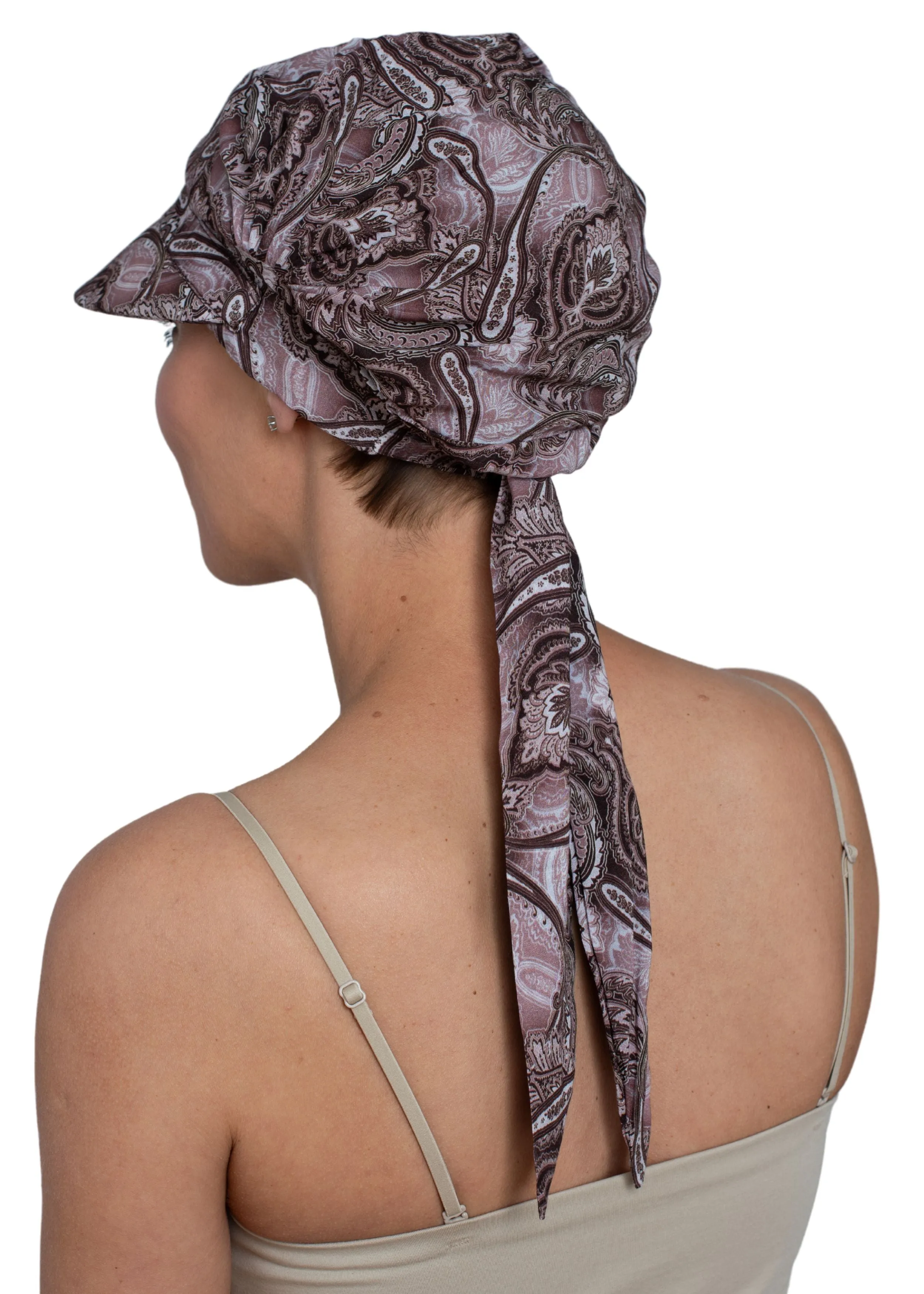 Cotton Scarf Summer Cap