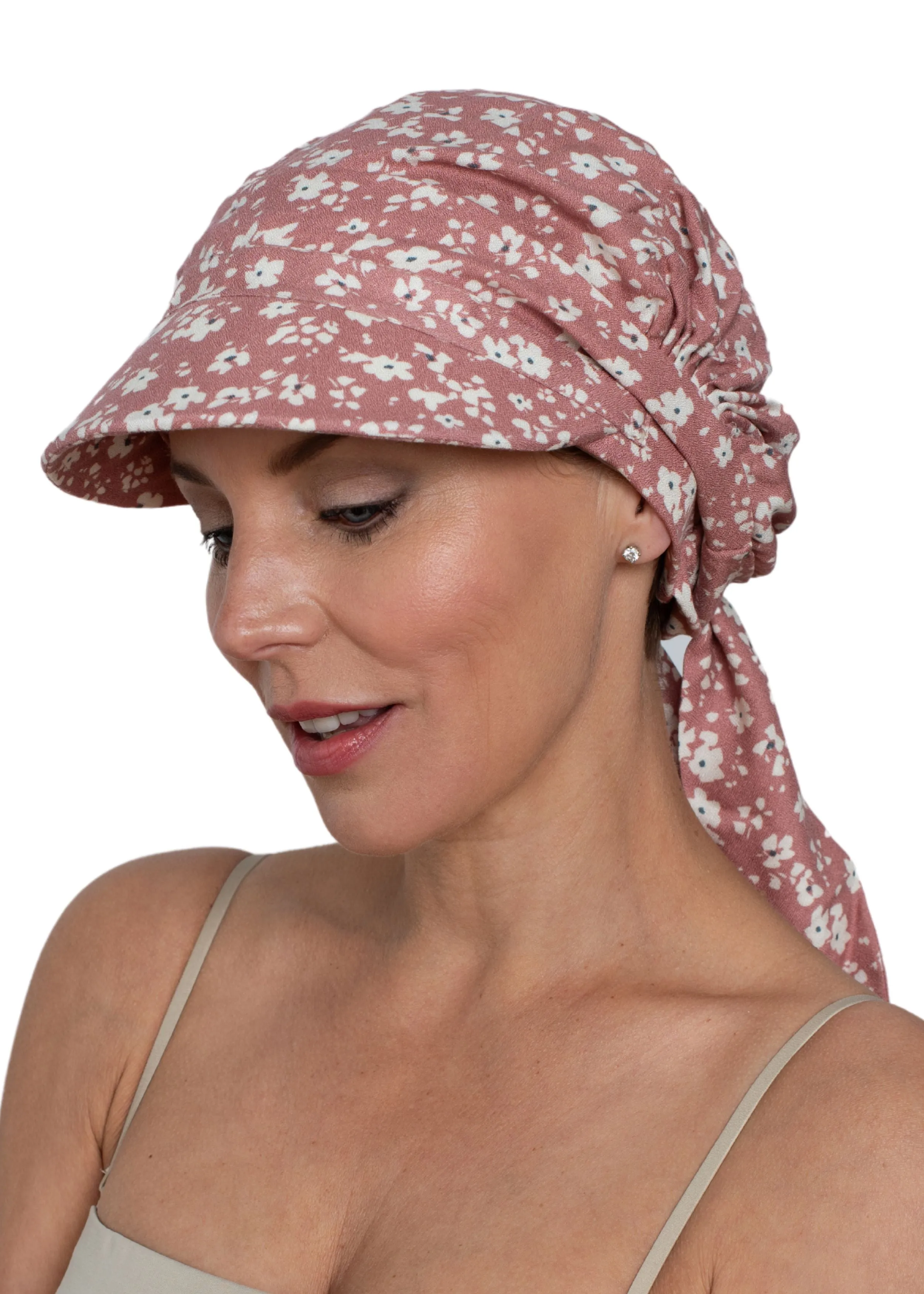 Cotton Scarf Summer Cap