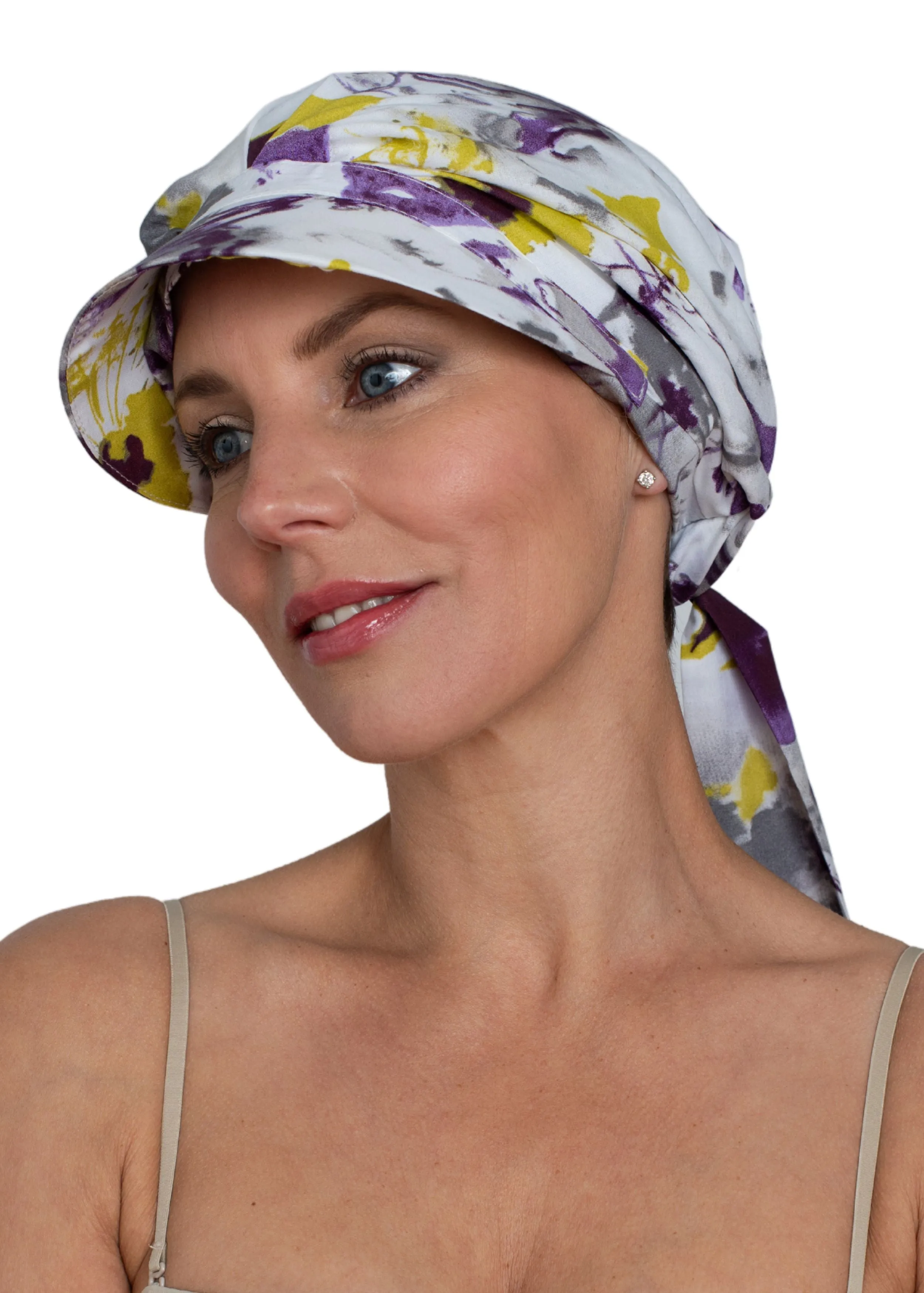 Cotton Scarf Summer Cap