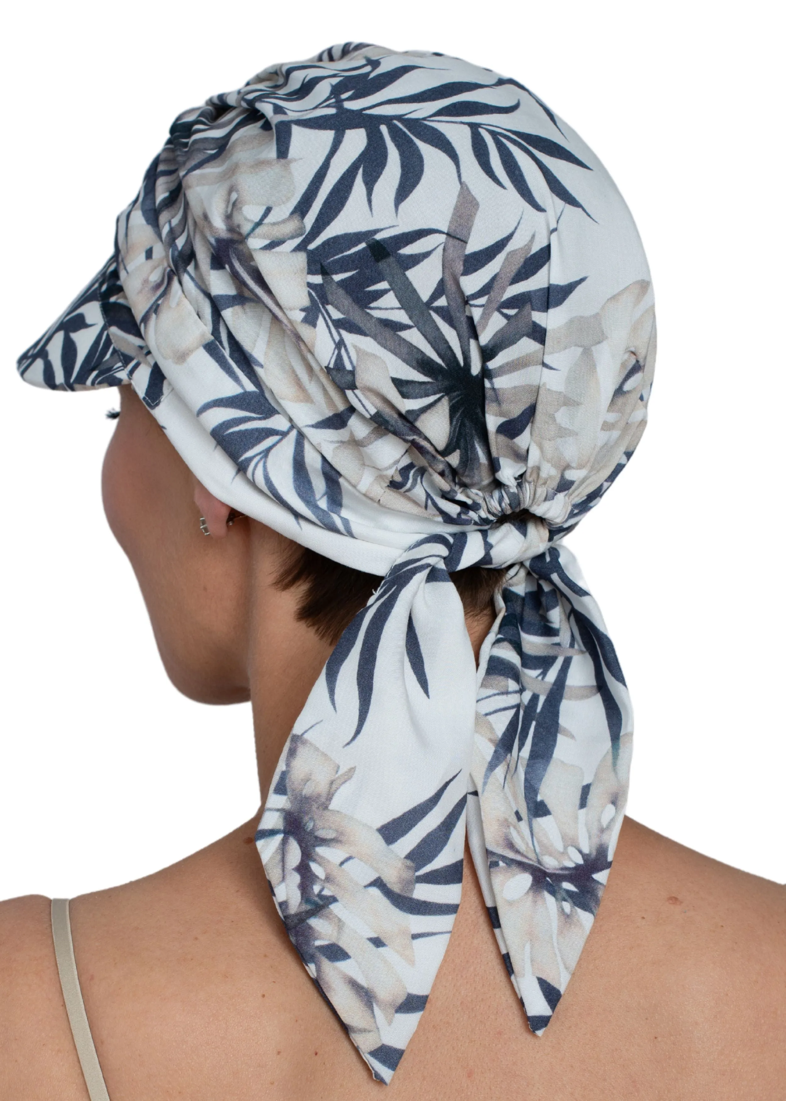 Cotton Scarf Summer Cap