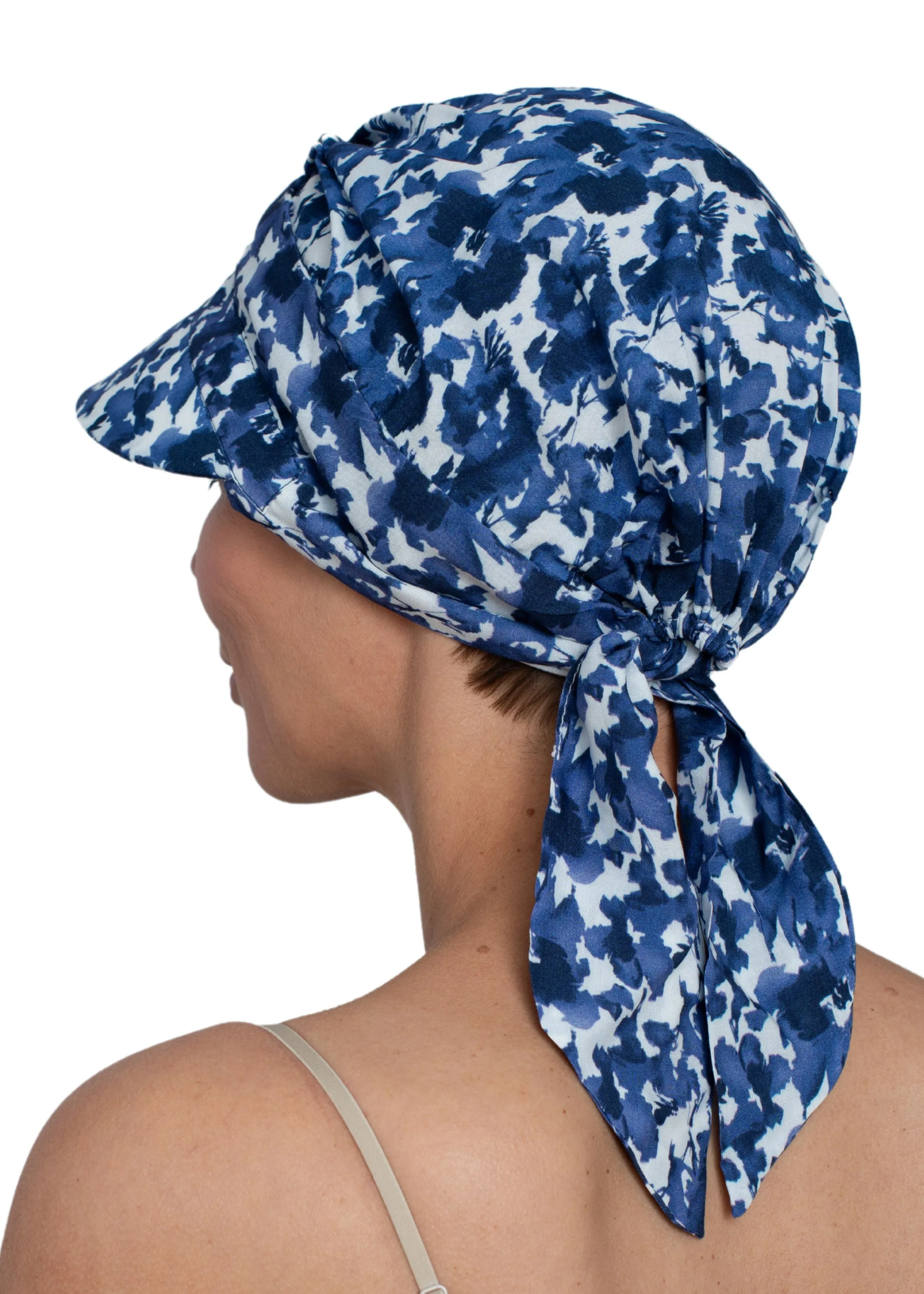 Cotton Scarf Summer Cap