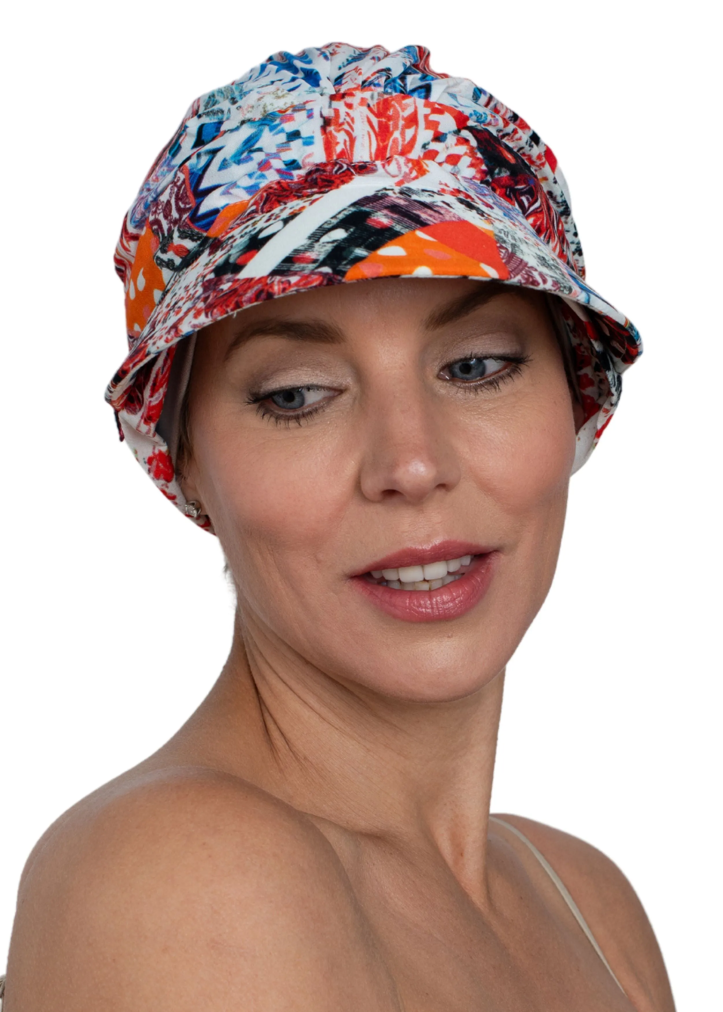 Cotton Scarf Summer Cap