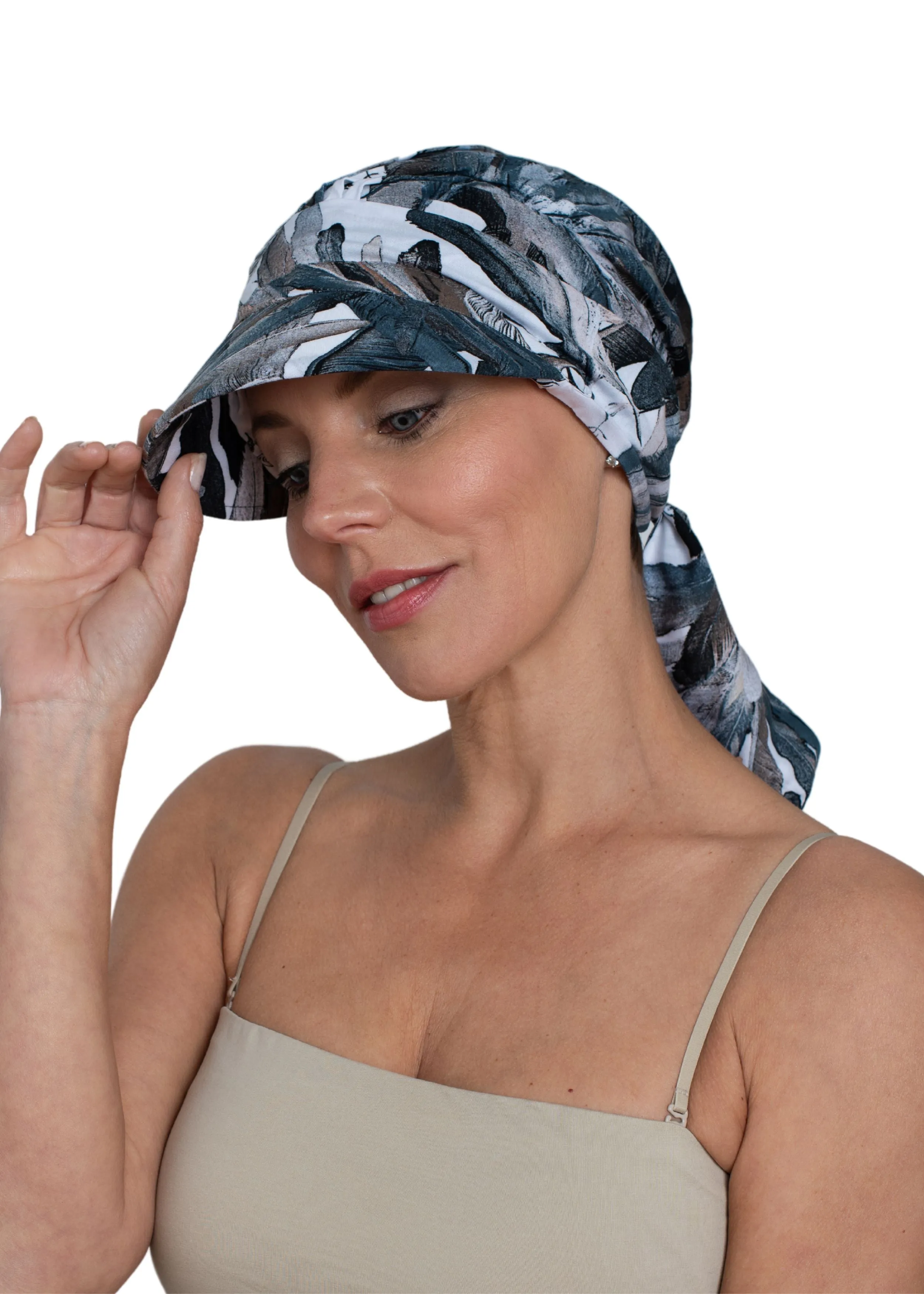 Cotton Scarf Summer Cap