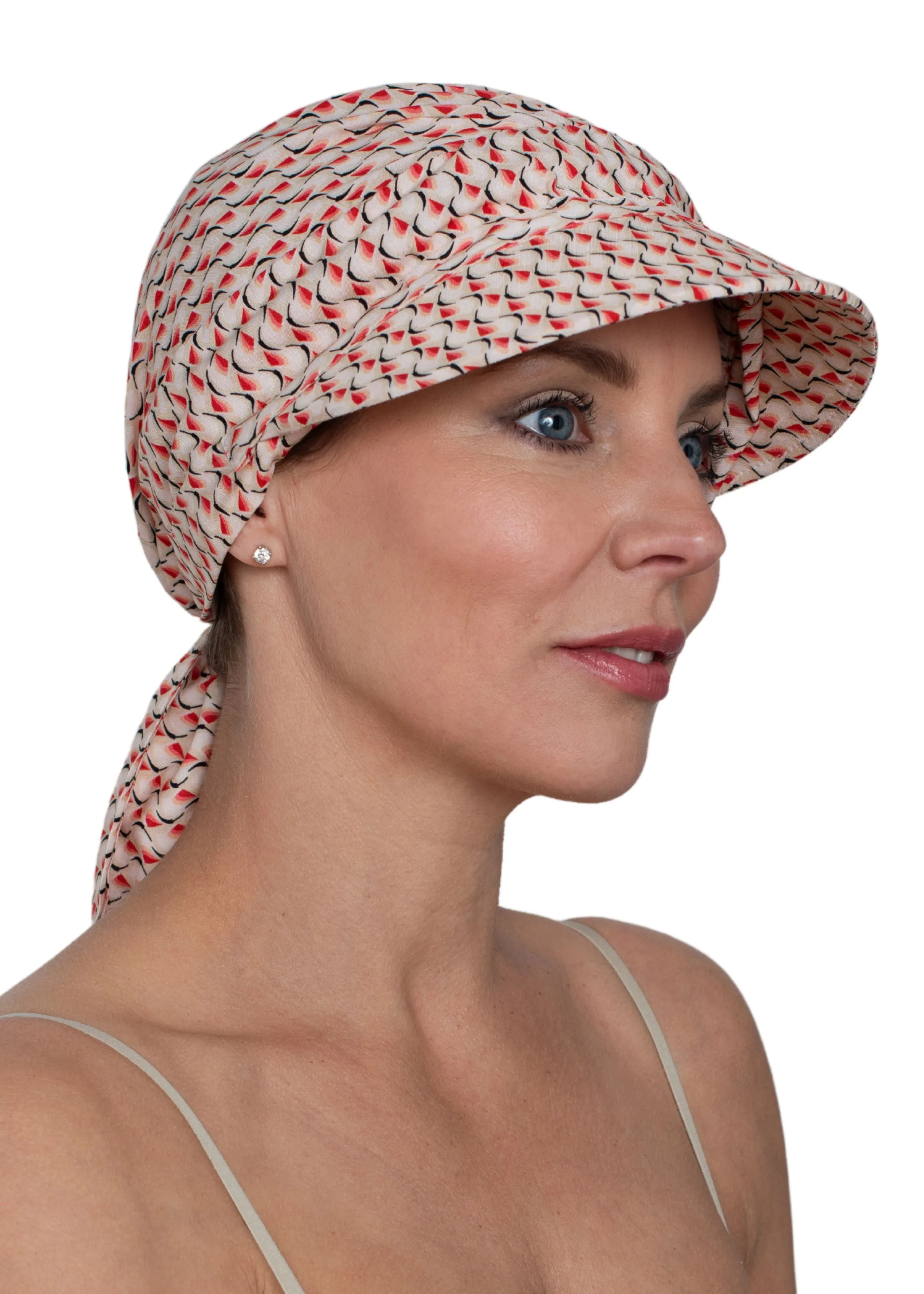 Cotton Scarf Summer Cap