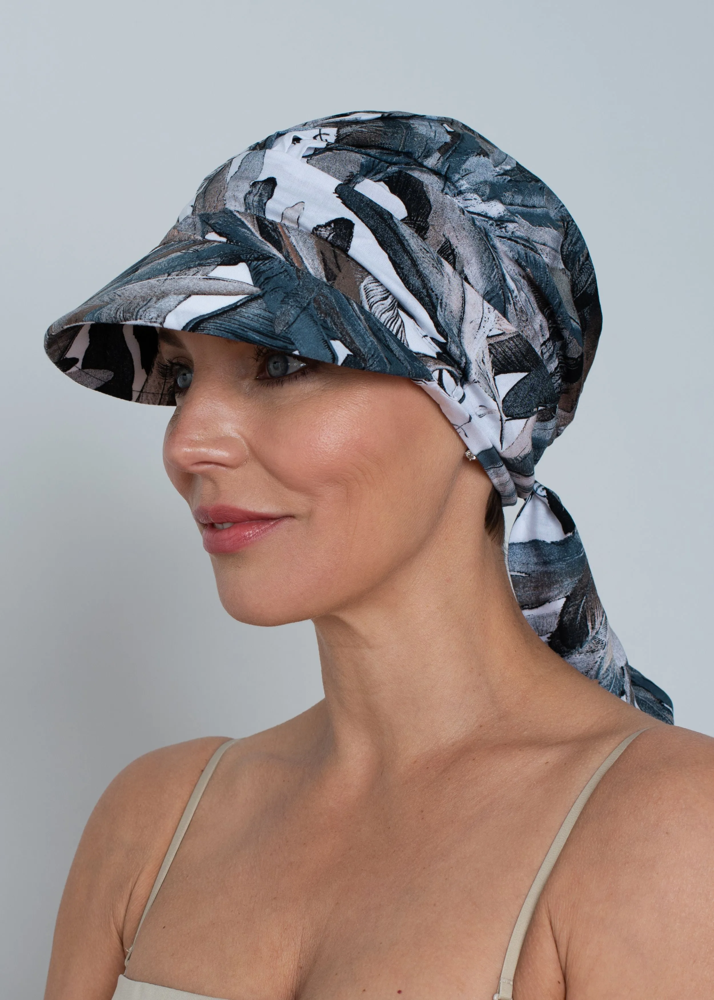 Cotton Scarf Summer Cap