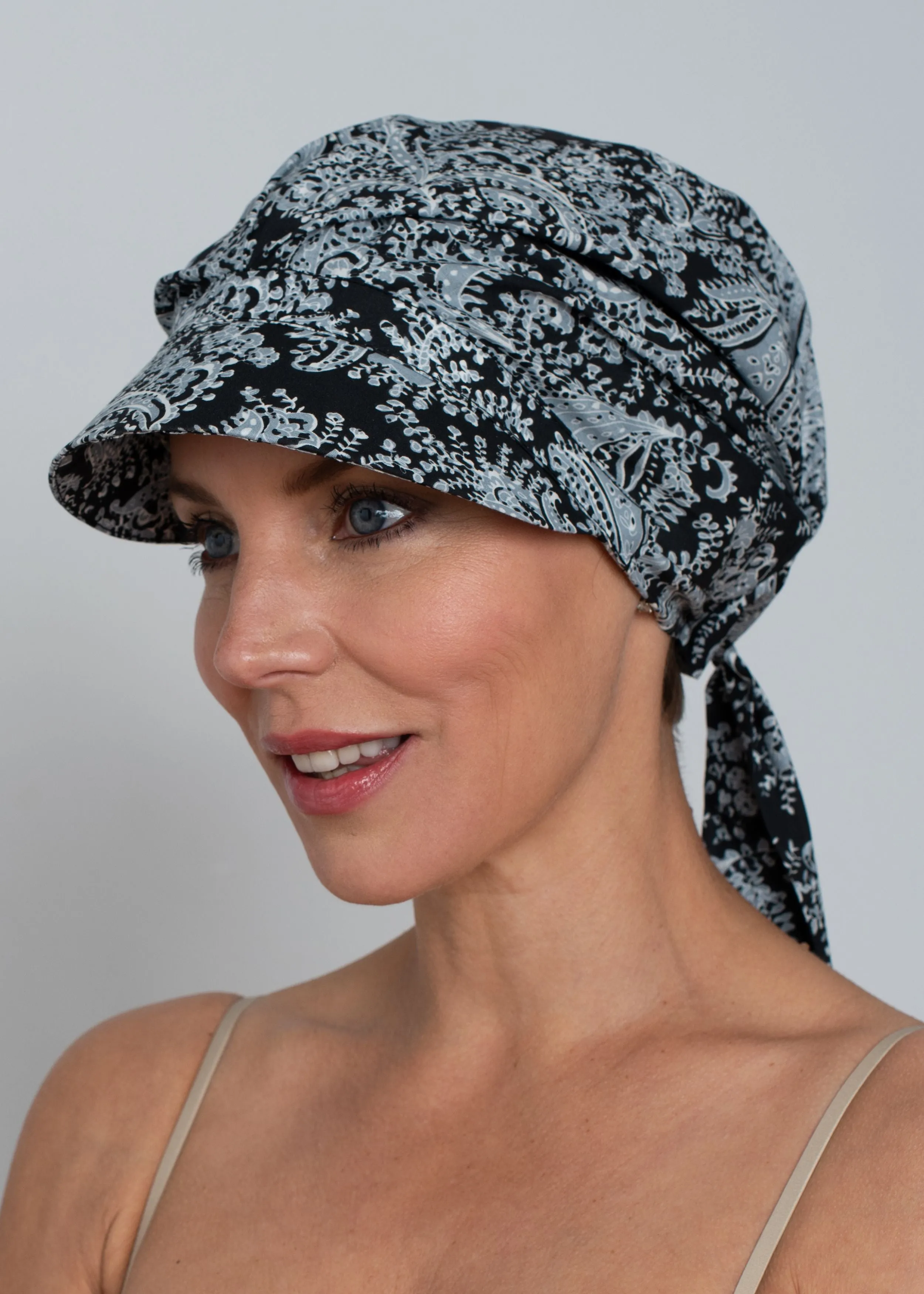 Cotton Scarf Summer Cap