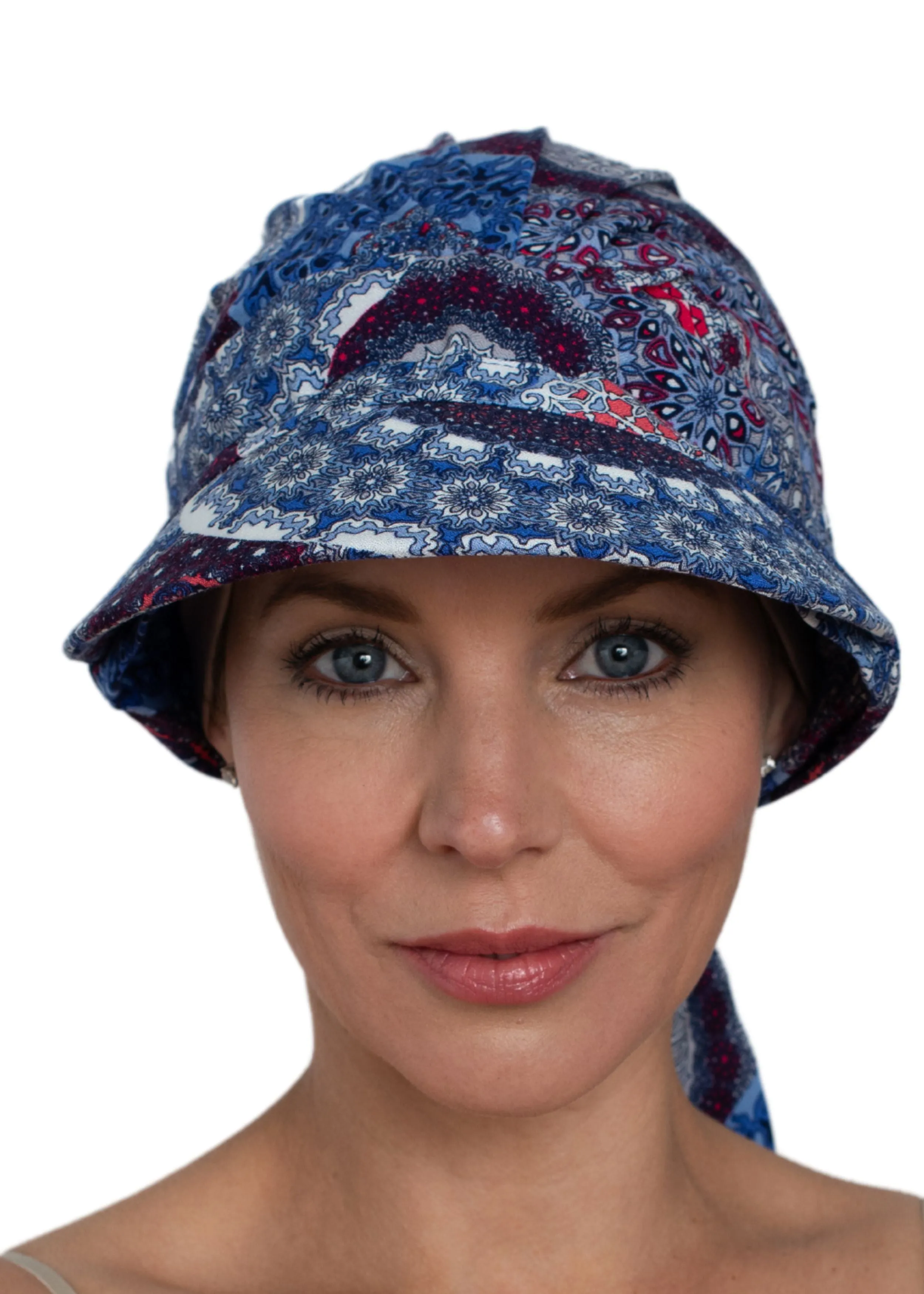 Cotton Scarf Summer Cap