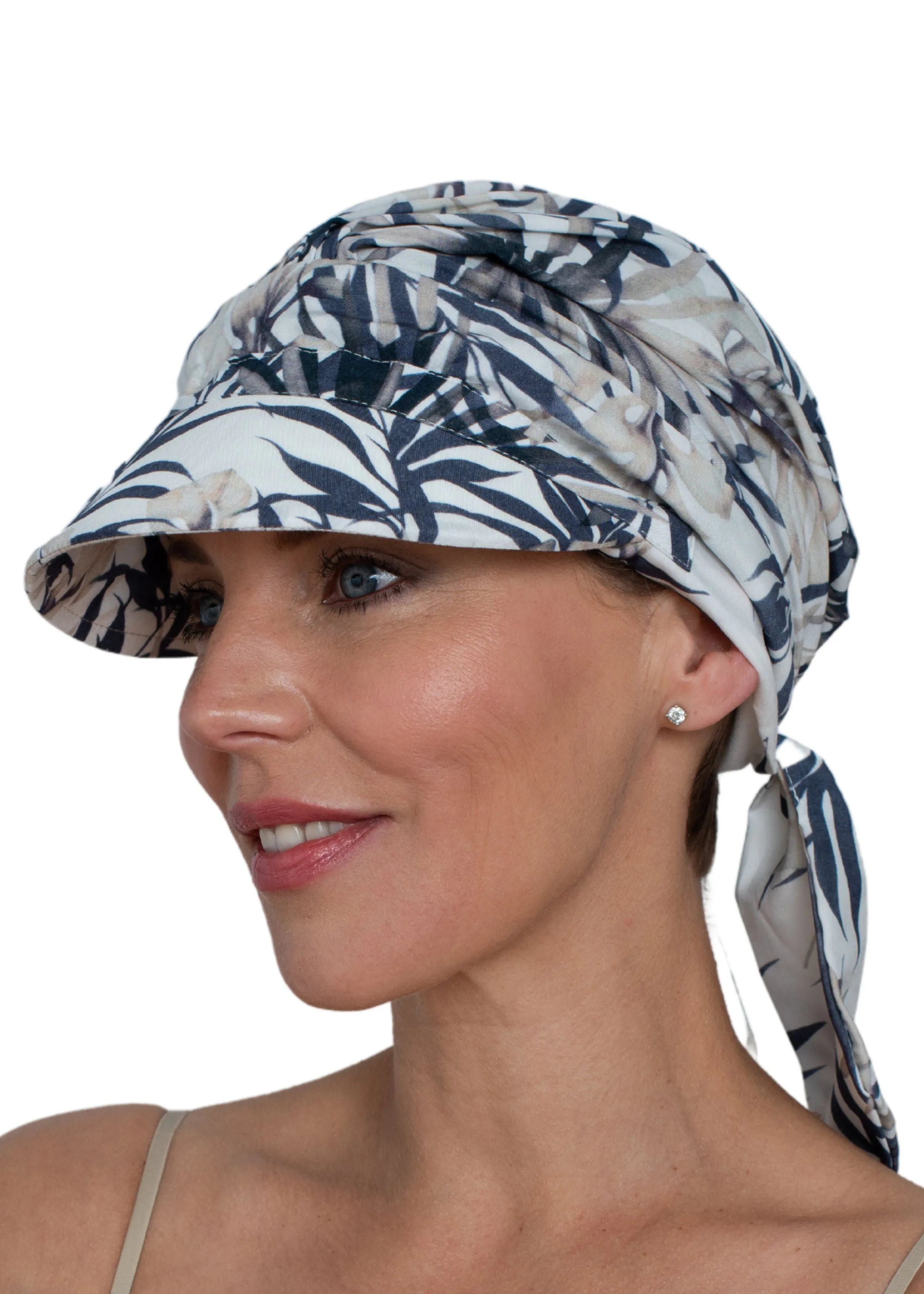 Cotton Scarf Summer Cap