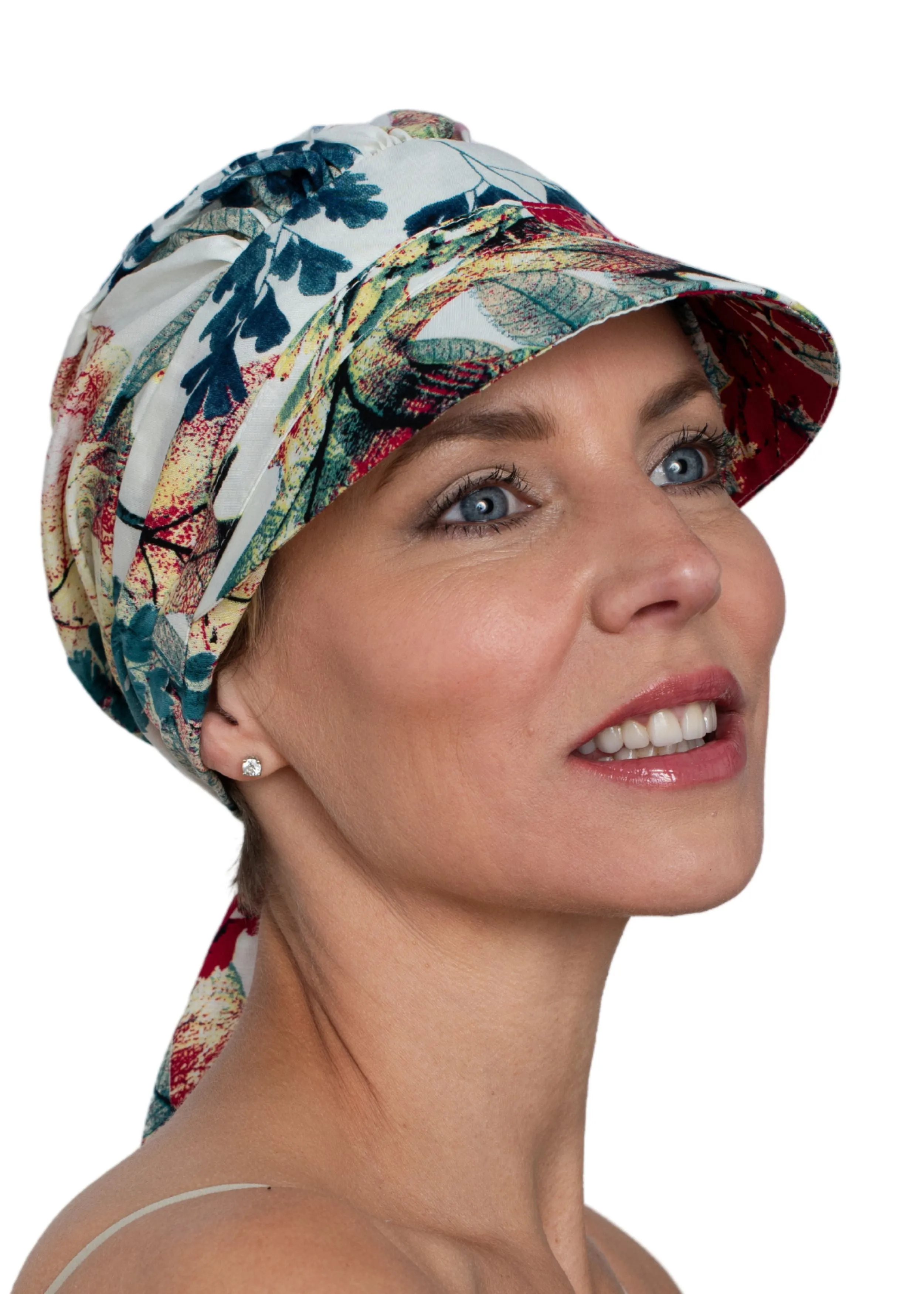 Cotton Scarf Summer Cap