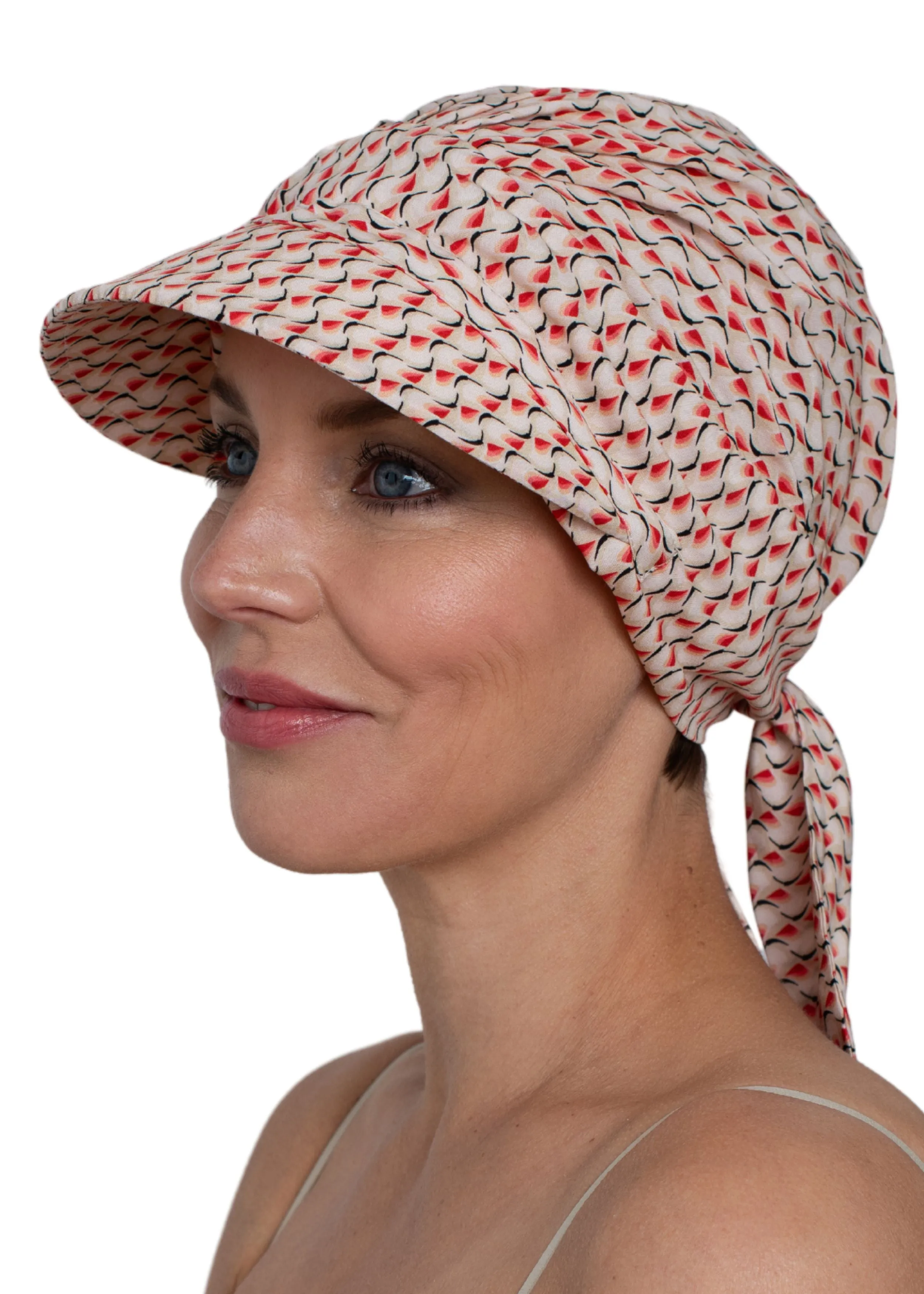 Cotton Scarf Summer Cap