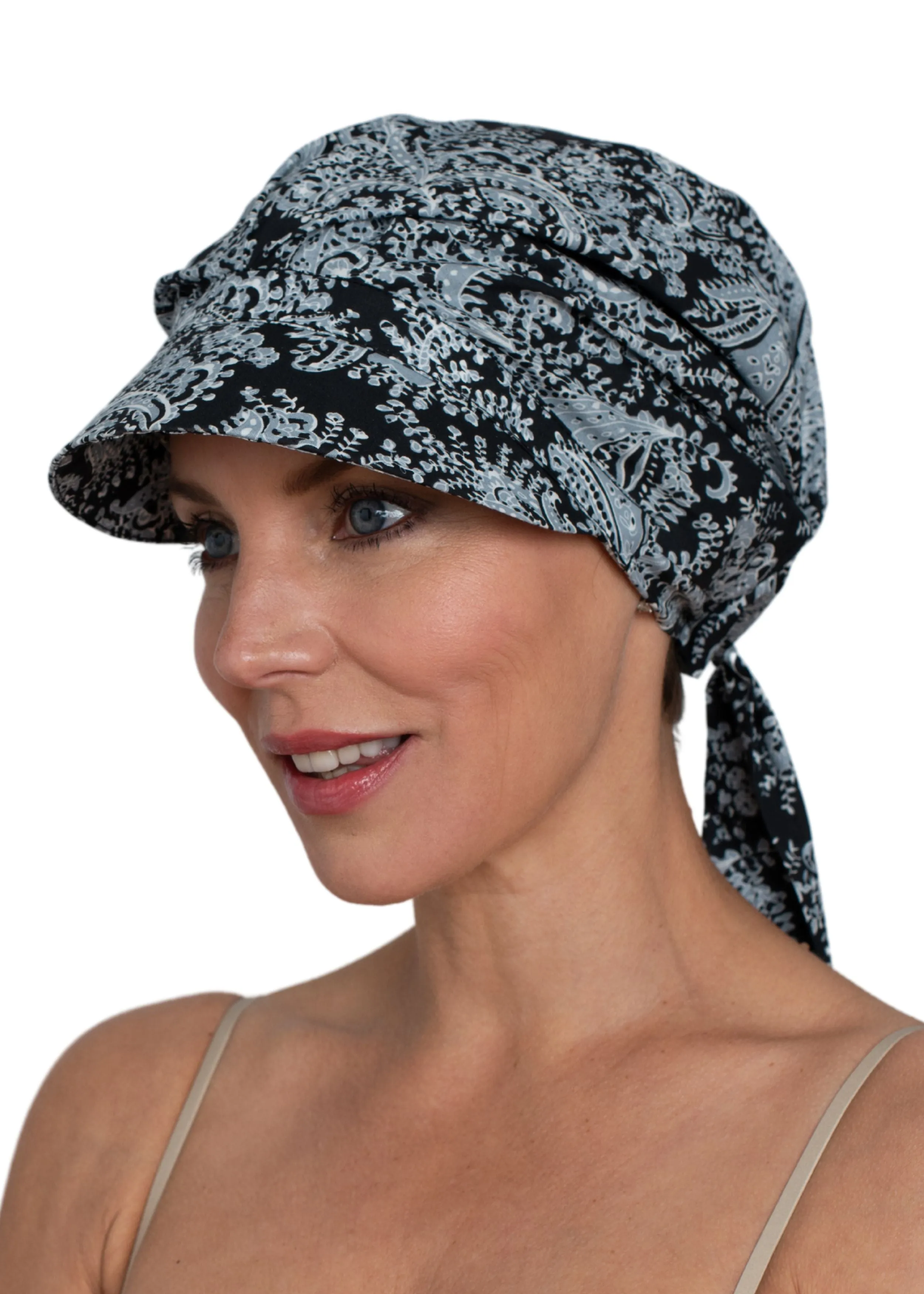 Cotton Scarf Summer Cap