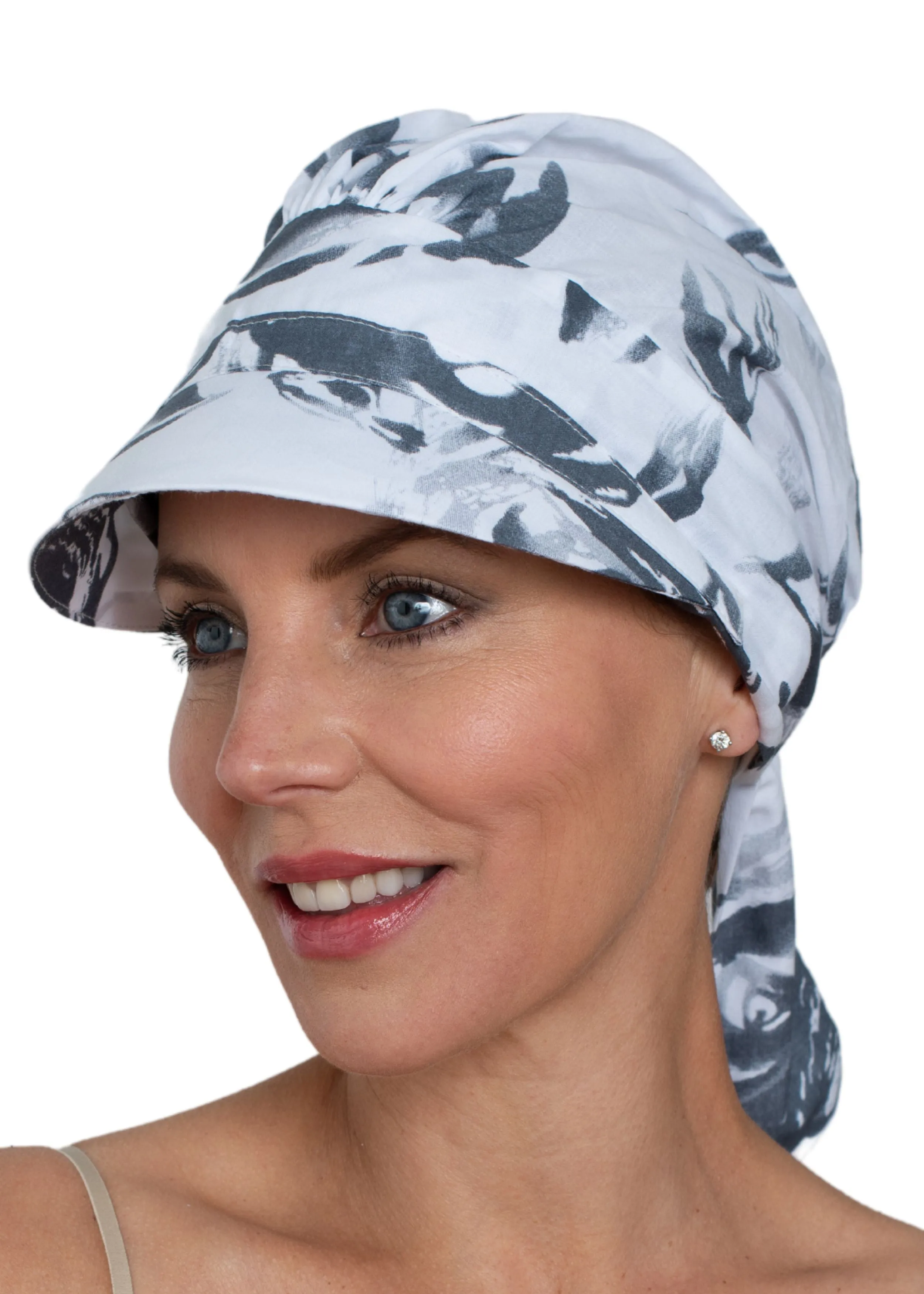 Cotton Scarf Summer Cap