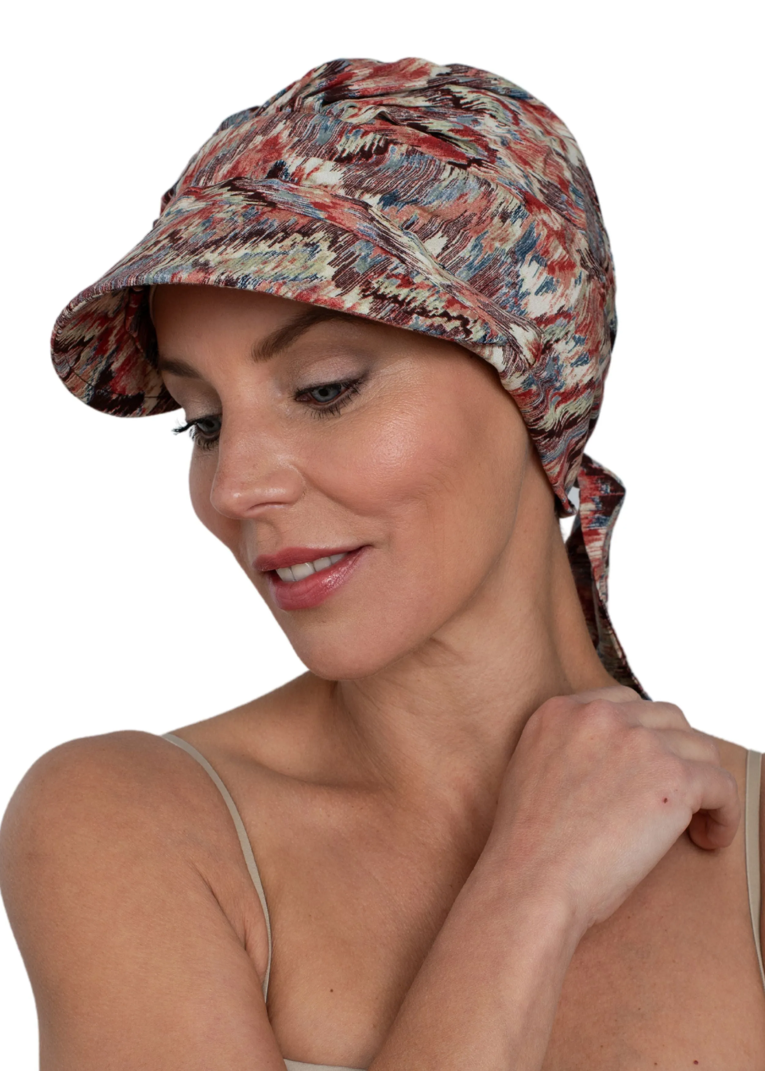 Cotton Scarf Summer Cap