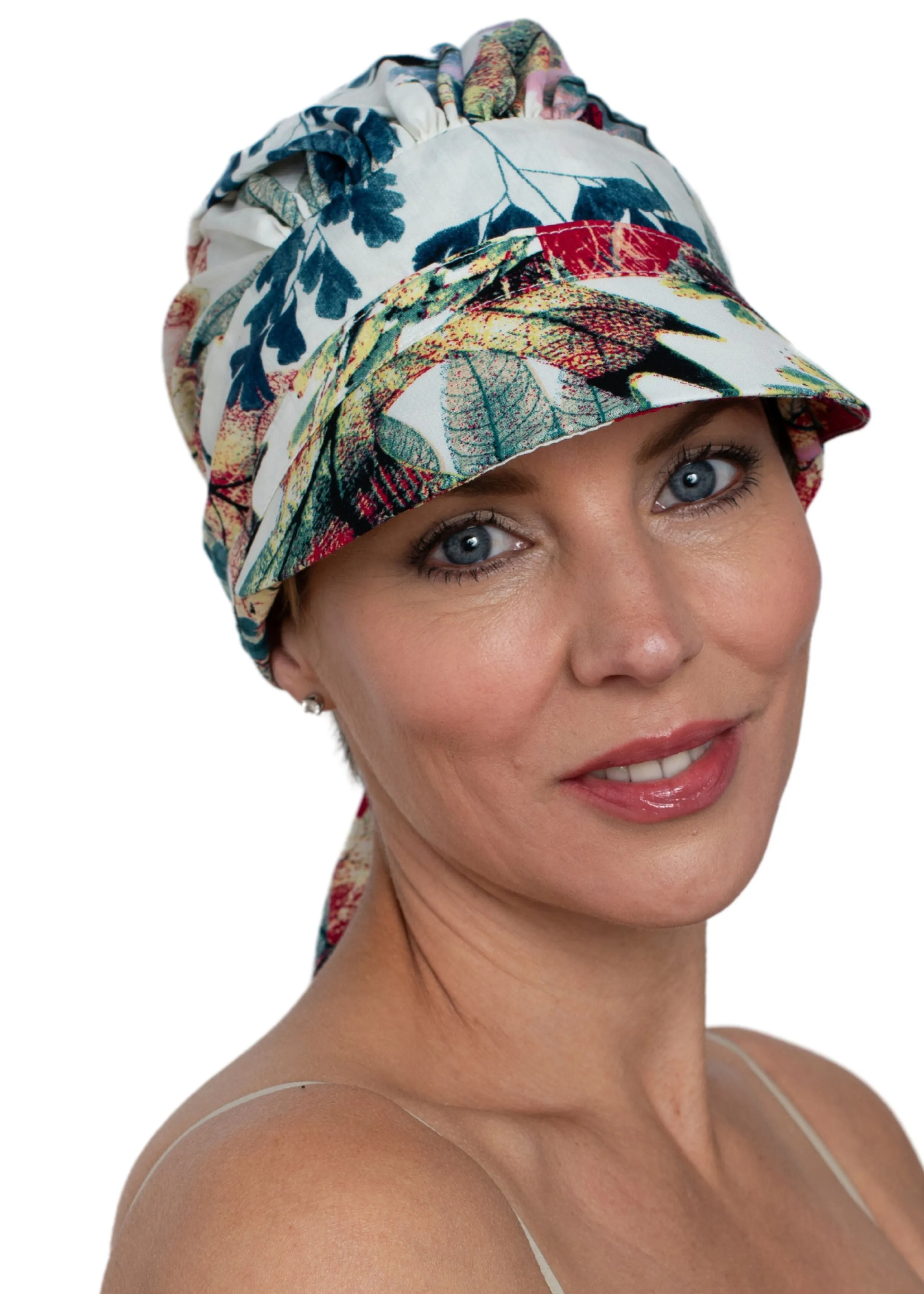 Cotton Scarf Summer Cap