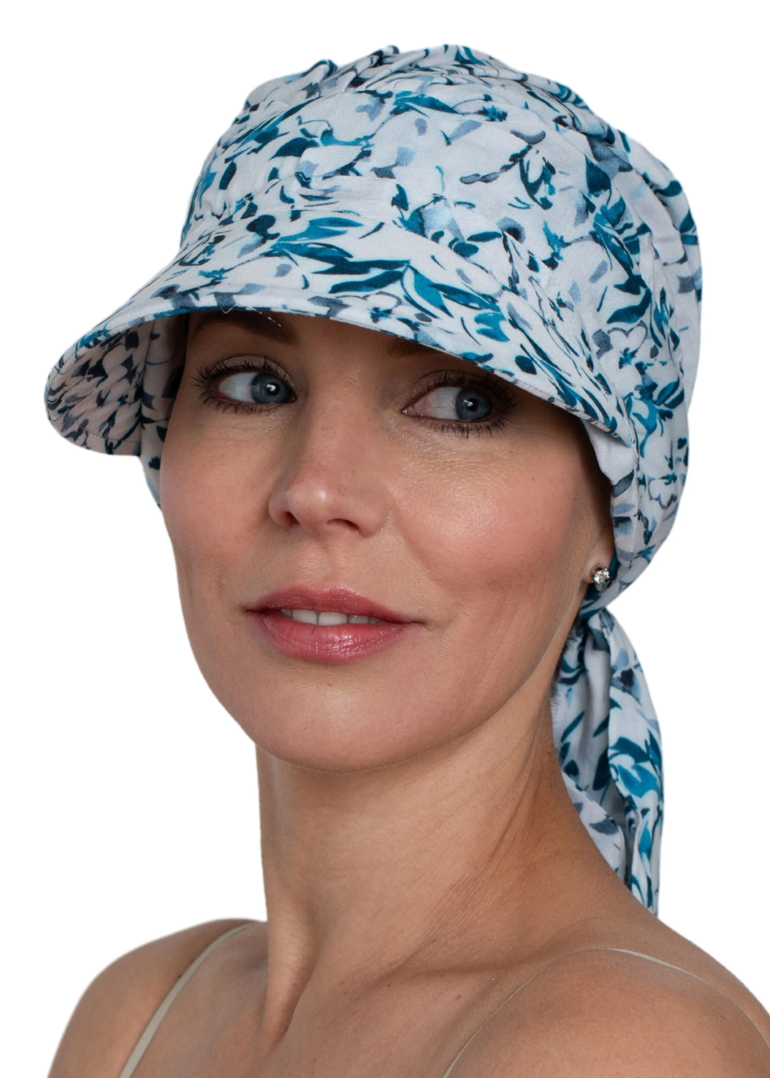 Cotton Scarf Summer Cap