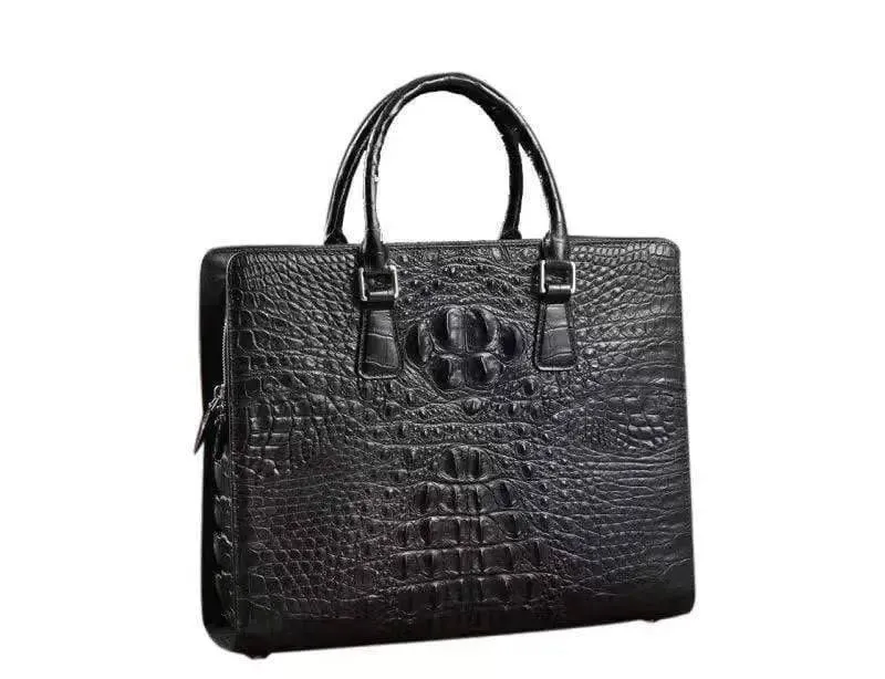 Crocodile Leather Briefcase