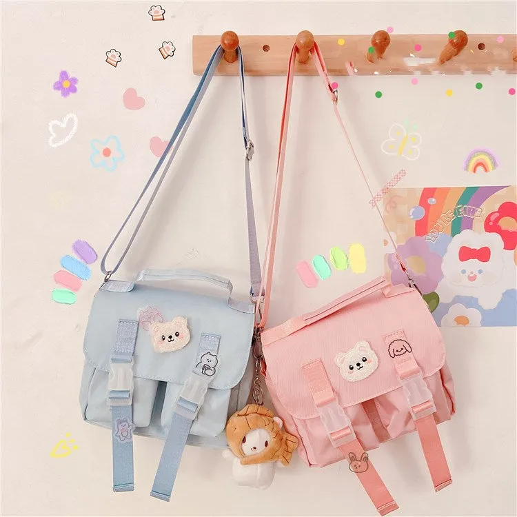 Cute bear shoulder bag PL51603