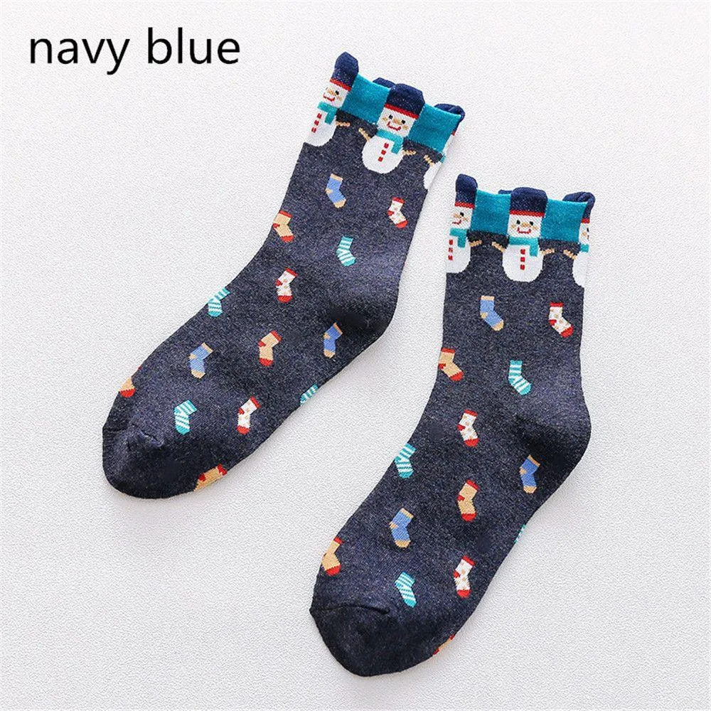 Cute Holiday Pattern Socks (Adult Medium - Women's Shoe Sizes 5-10)