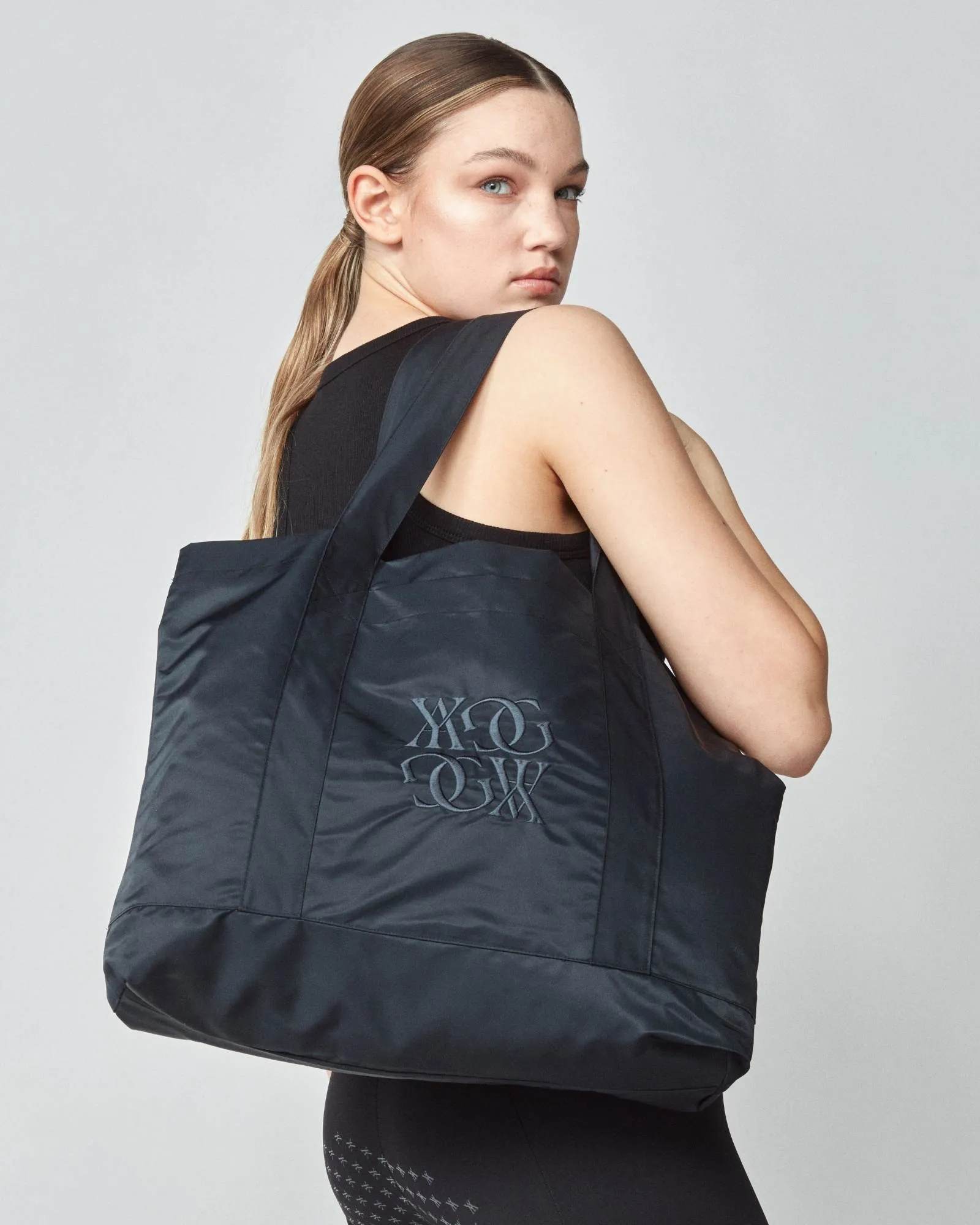 Embroidered Bag Black