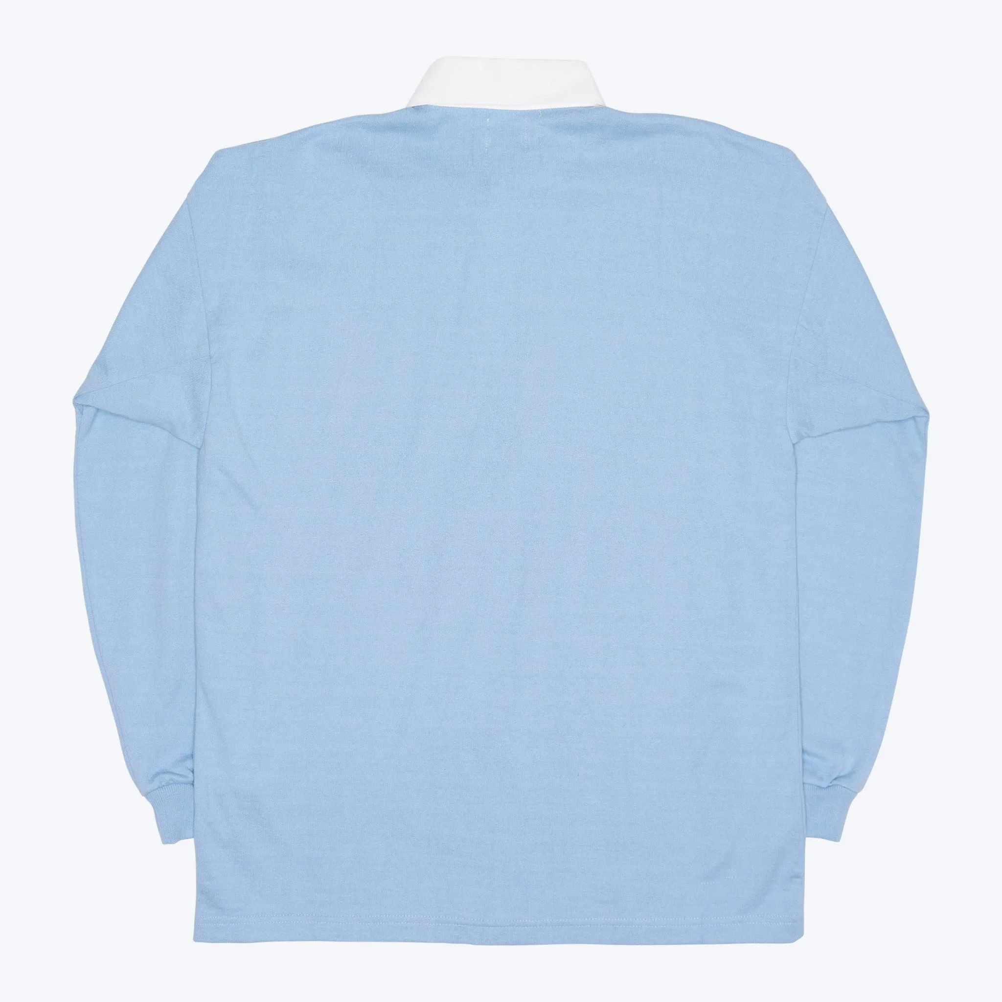 English Rose Rugby Shirt - Sky Blue