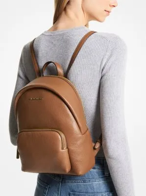 Erin Medium Pebbled Leather Backpack