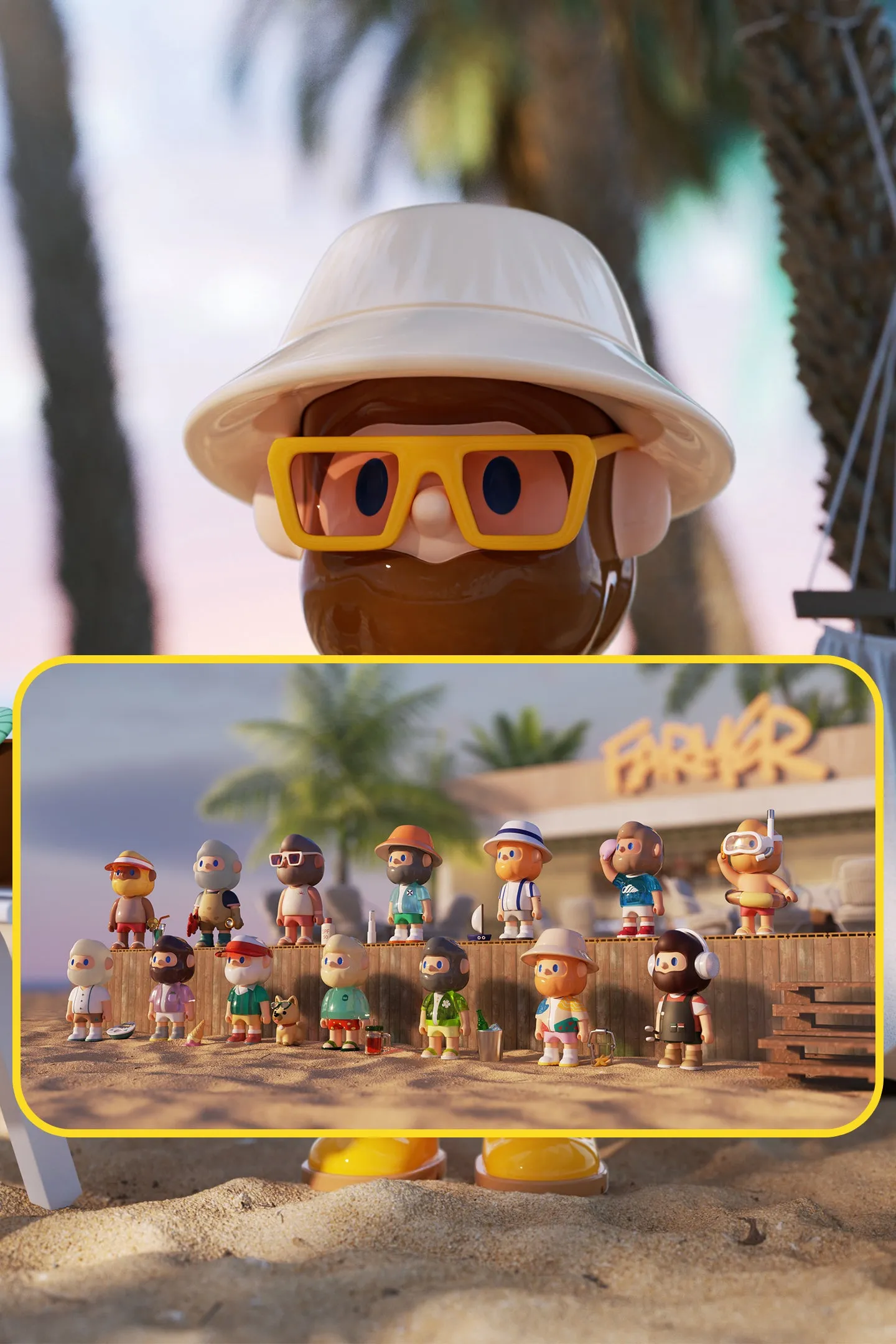 FARMER BOB Island Series Blind Box