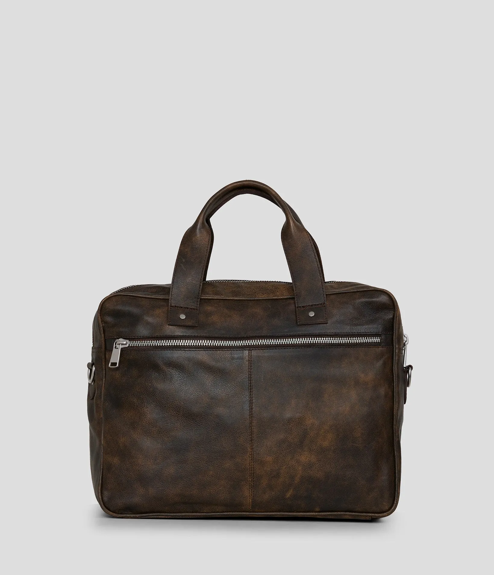 Fresno Leather Messenger Bag