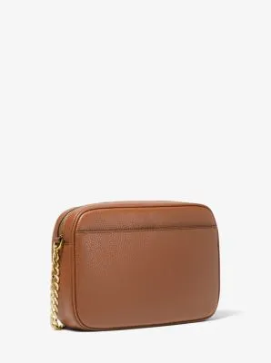 Fulton Large Pebbled Leather Crossbody Bag