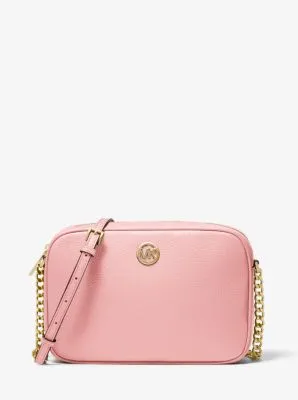 Fulton Large Pebbled Leather Crossbody Bag