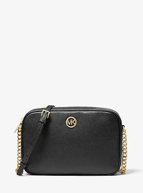 Fulton Large Pebbled Leather Crossbody Bag