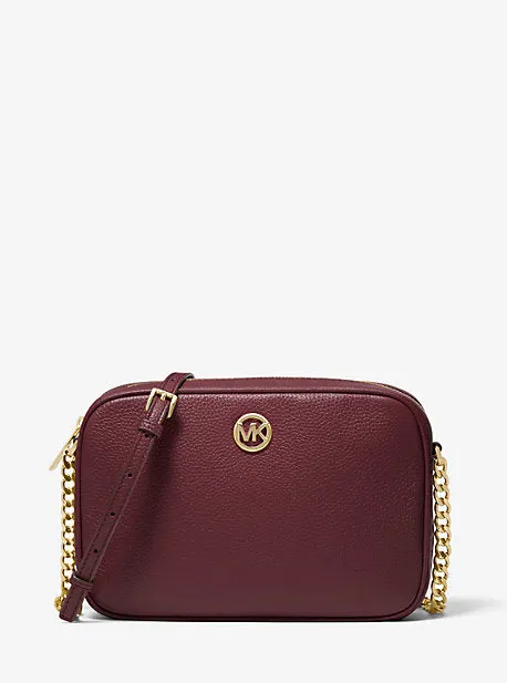 Fulton Large Pebbled Leather Crossbody Bag